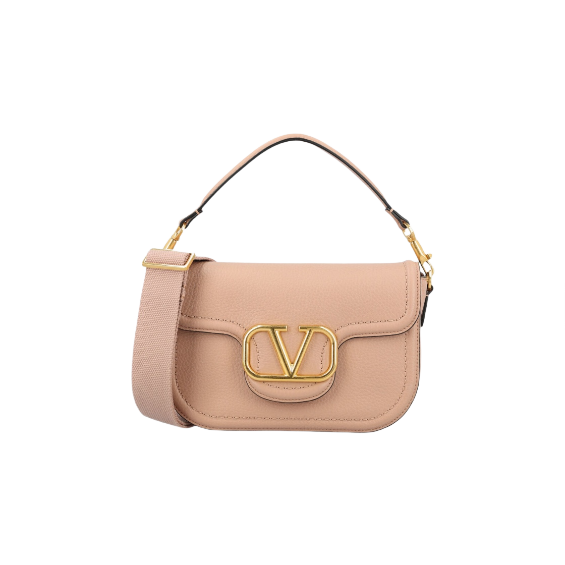 B0N20IMZGF9 Valentino Alltime Calfskin Handbag Pink