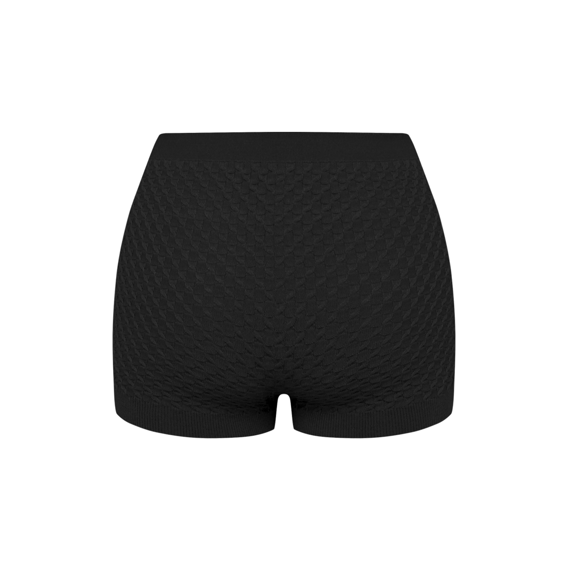 쥬키프 비스코스 유니섹스 쇼츠 블랙(Juukiff Textured Unisex Shorts In Poly Viscose Black) - 2