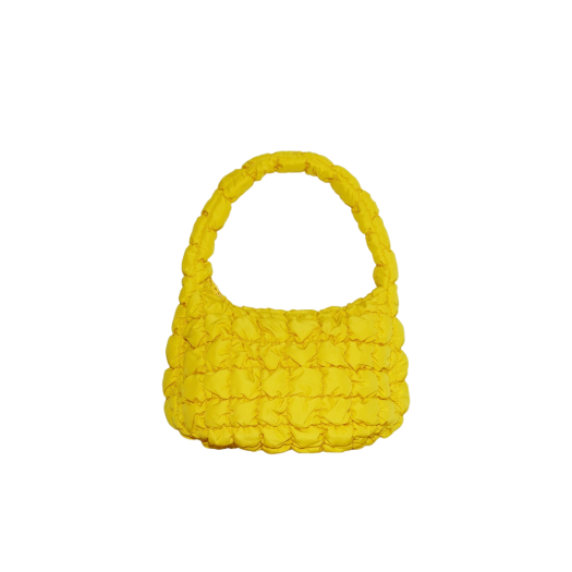 COS Quilted Mini Bag Yellow