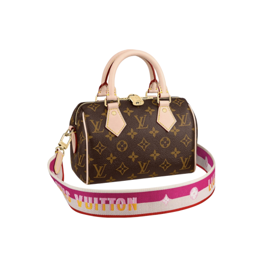 Louis Vuitton Speedy Bandouliere 20 Monogram Fuchsia