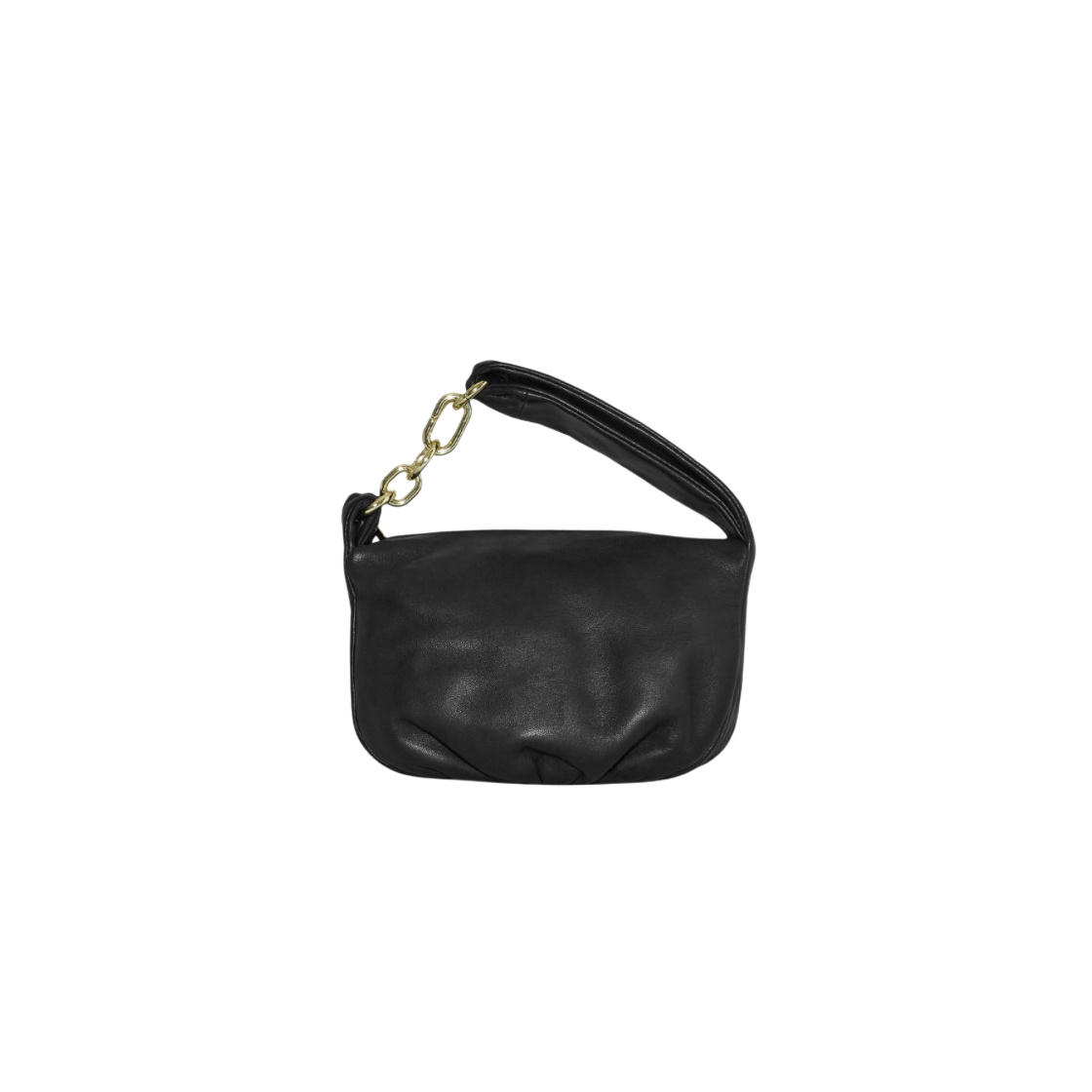 코스 마이크로 레더 링크 백 블랙(COS Micro Leather Link Bag Black) - 1