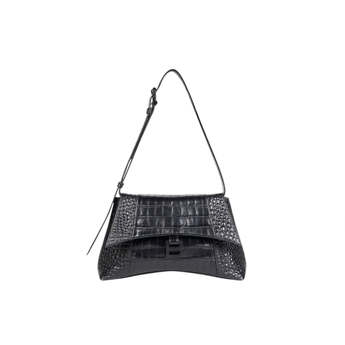 발렌시아가 다운타운 스몰 숄더백 블랙(Balenciaga Downtown Small Shoulder Bag Black) - 1