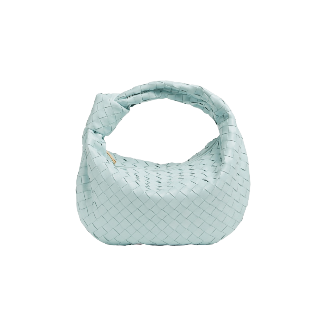 690225VCPP03902 Bottega Veneta Leather Jodie Teal Washed - 대표 이미지 #1
