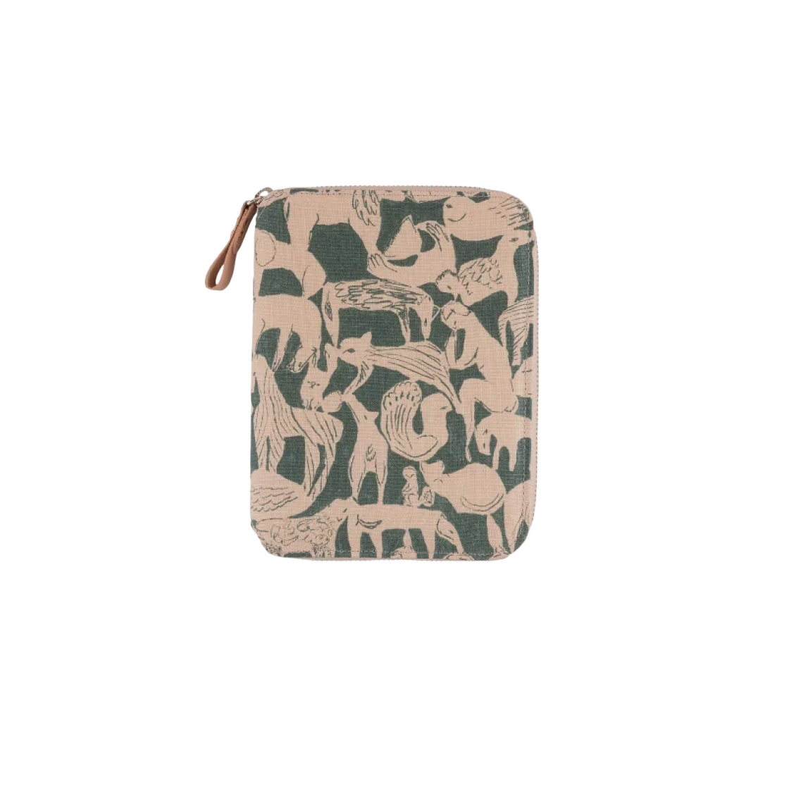 호보니치 테쵸 미나 페르호넨 라이프 퍼즐 A6 커버 모스 그린(Hobonichi Techo Mina Perhonen Life Puzzle A6 Cover Moss Green)