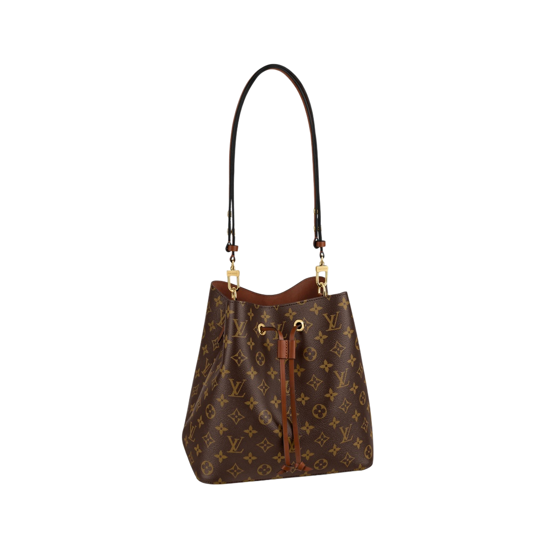 M44887 Louis Vuitton Neonoe MM Monogram Caramel - 대표 이미지 #1