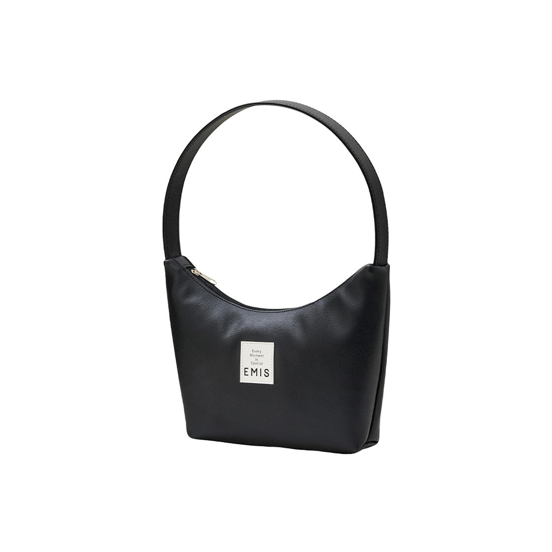☆EMIS☆ NEW ENAMEL HOBO BAGBROWN m1037_1334215 EMIS NEW ENAMEL HOBO BAG | Kgifts.shop