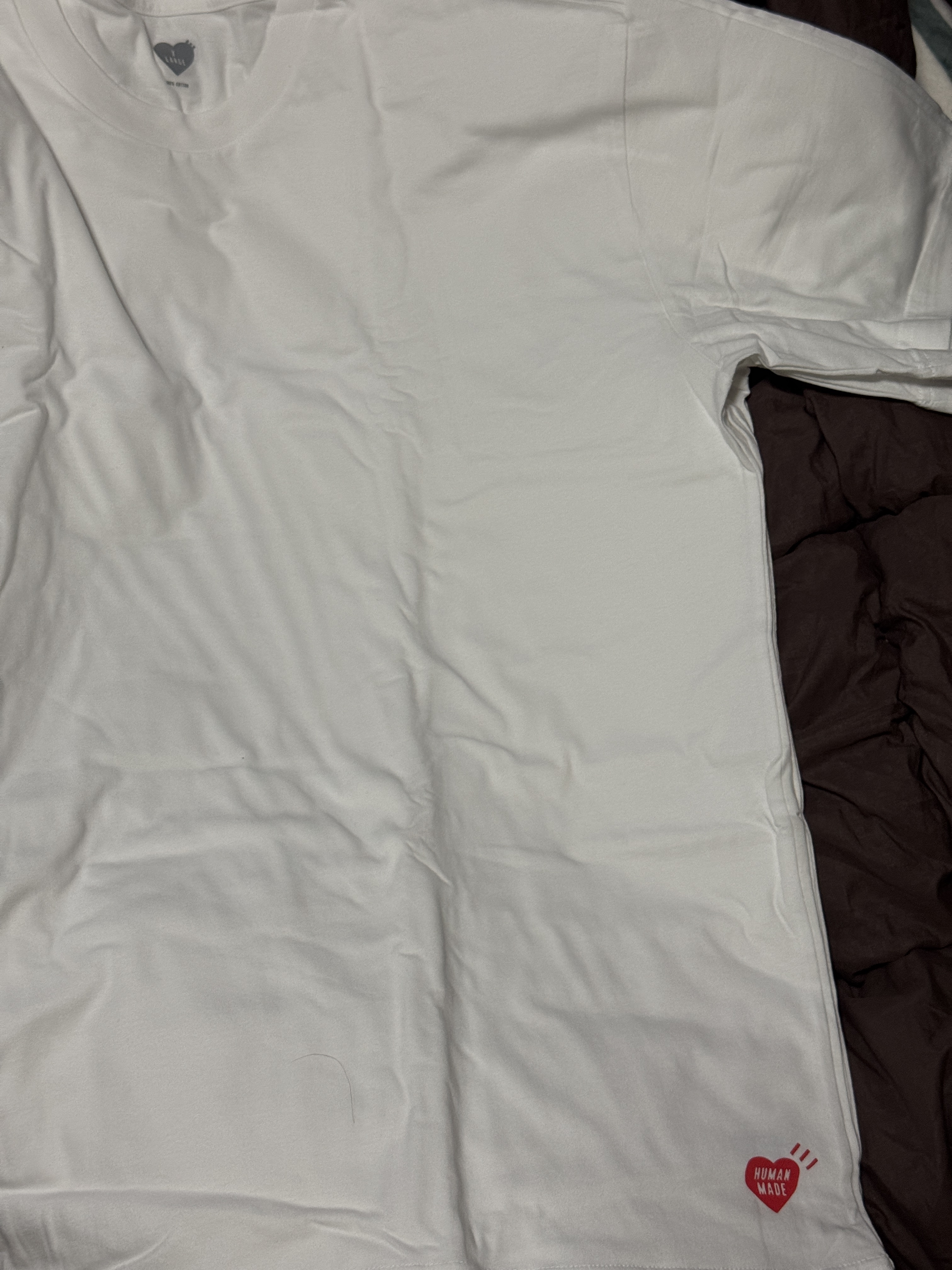Human Made T-Shirts White (3 Pack) 착용 스타일 - 2