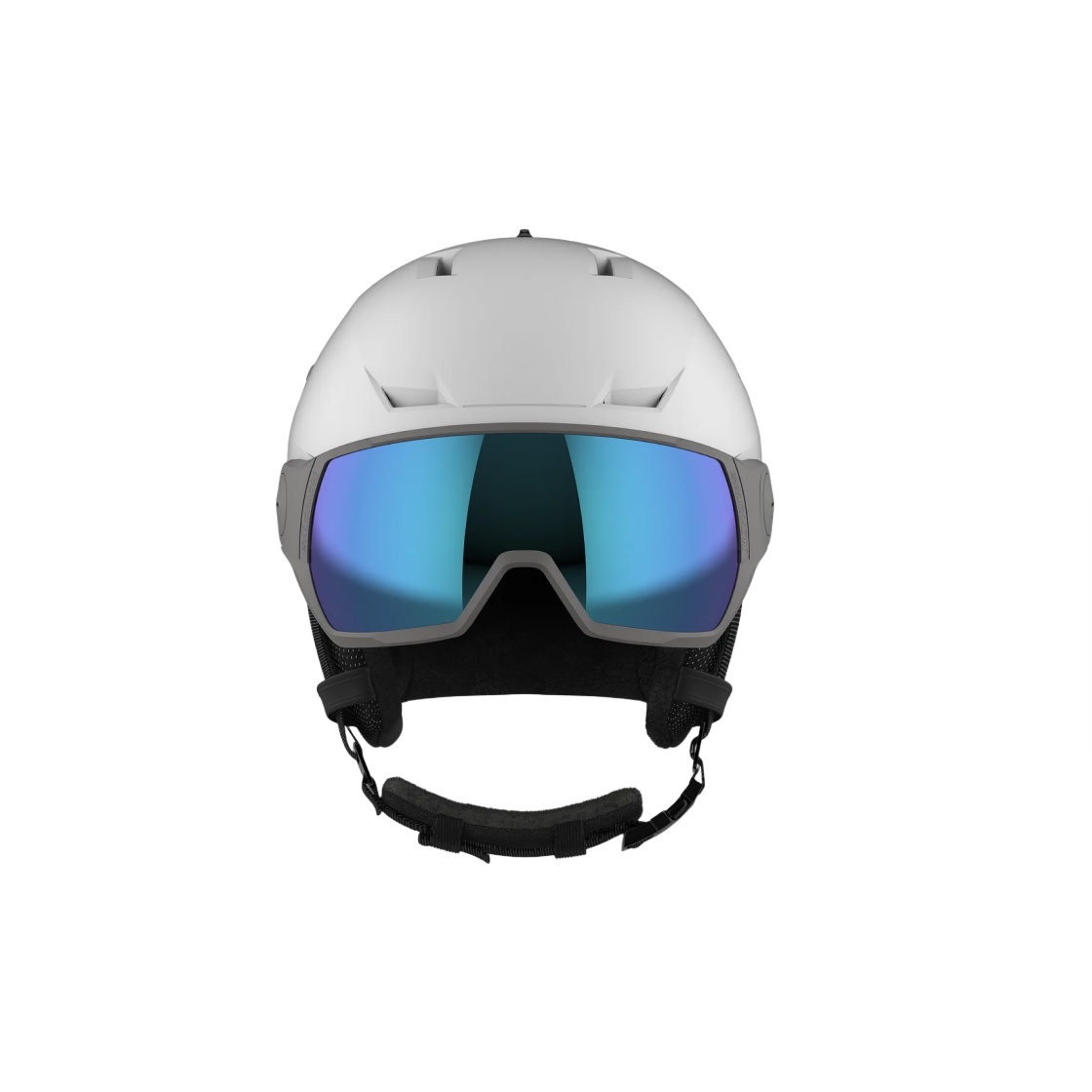 (W) 살로몬 아이콘 LT 바이저 헬멧 화이트((W) Salomon Icon LT Visor Helmet White)