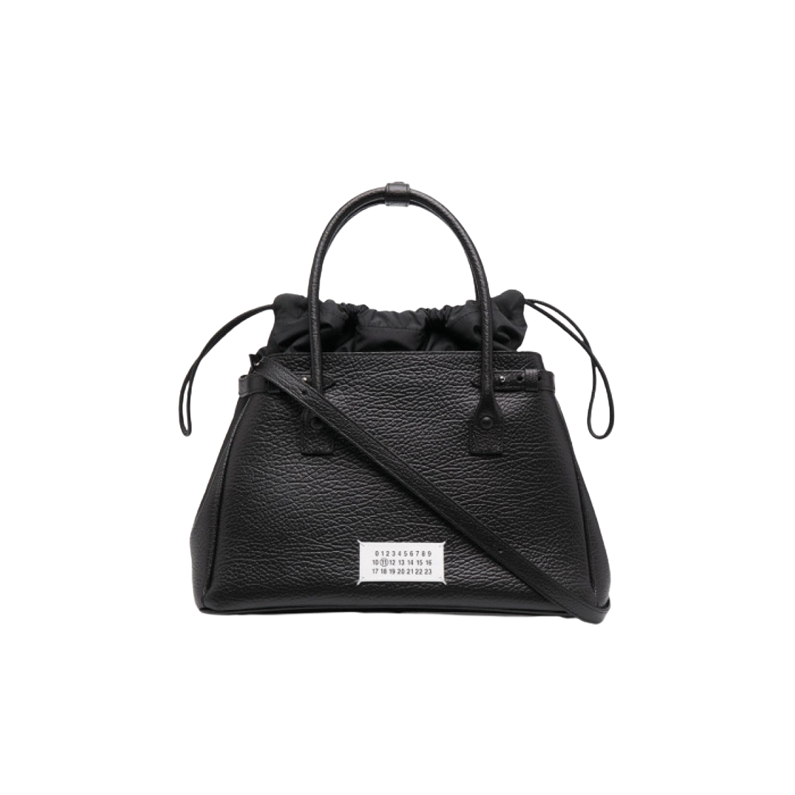 메종 마르지엘라 5AC 미디움 드로우스트링 숄더백 블랙(Maison Margiela 5AC Medium Drawstring Shoulder Bag Black) - 1