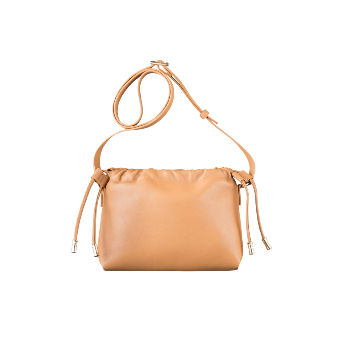 PUAAT-F61582-CAF A.P.C. Ninon Mini Bag Caramel - #3