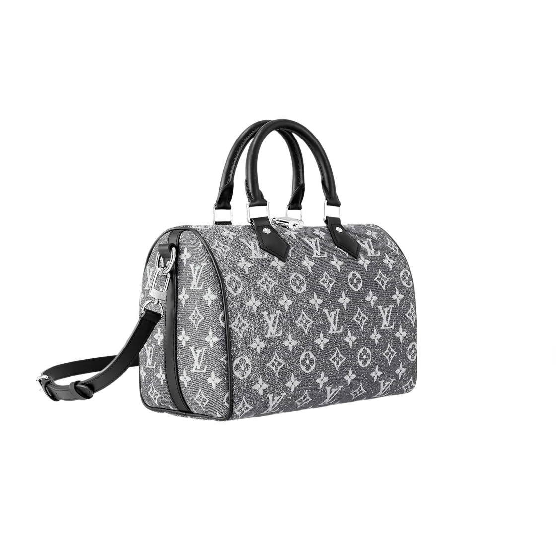 루이비통 스피디 반둘리에 25 데님 자카드 그레이(Louis Vuitton Speedy Bandouliere 25 Denim Jacquard Grey) - 2