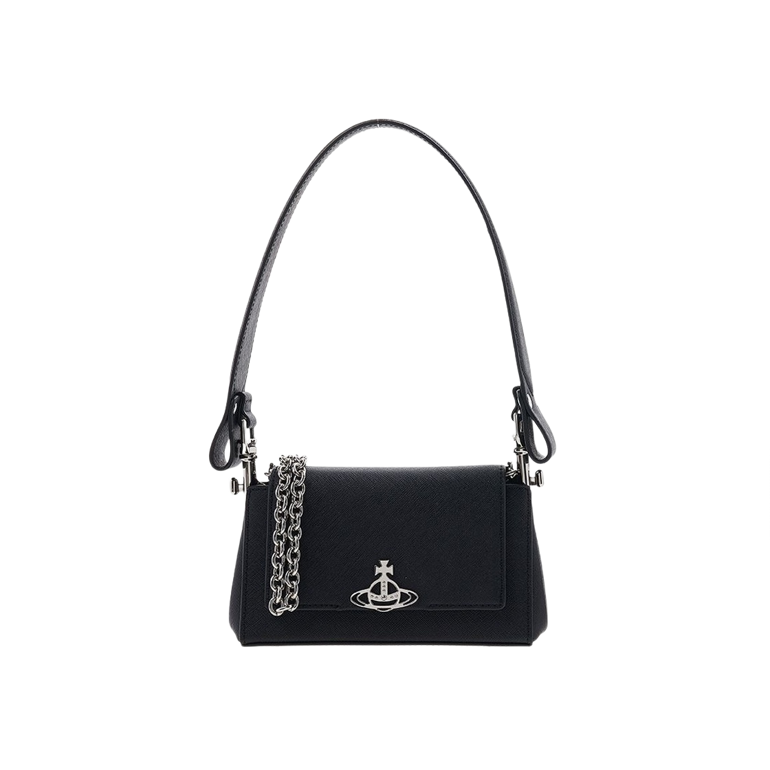 비비안 웨스트우드 헤이즐 스몰 핸드백 블랙(Vivienne Westwood Hazel Small Handbag Black) - 1