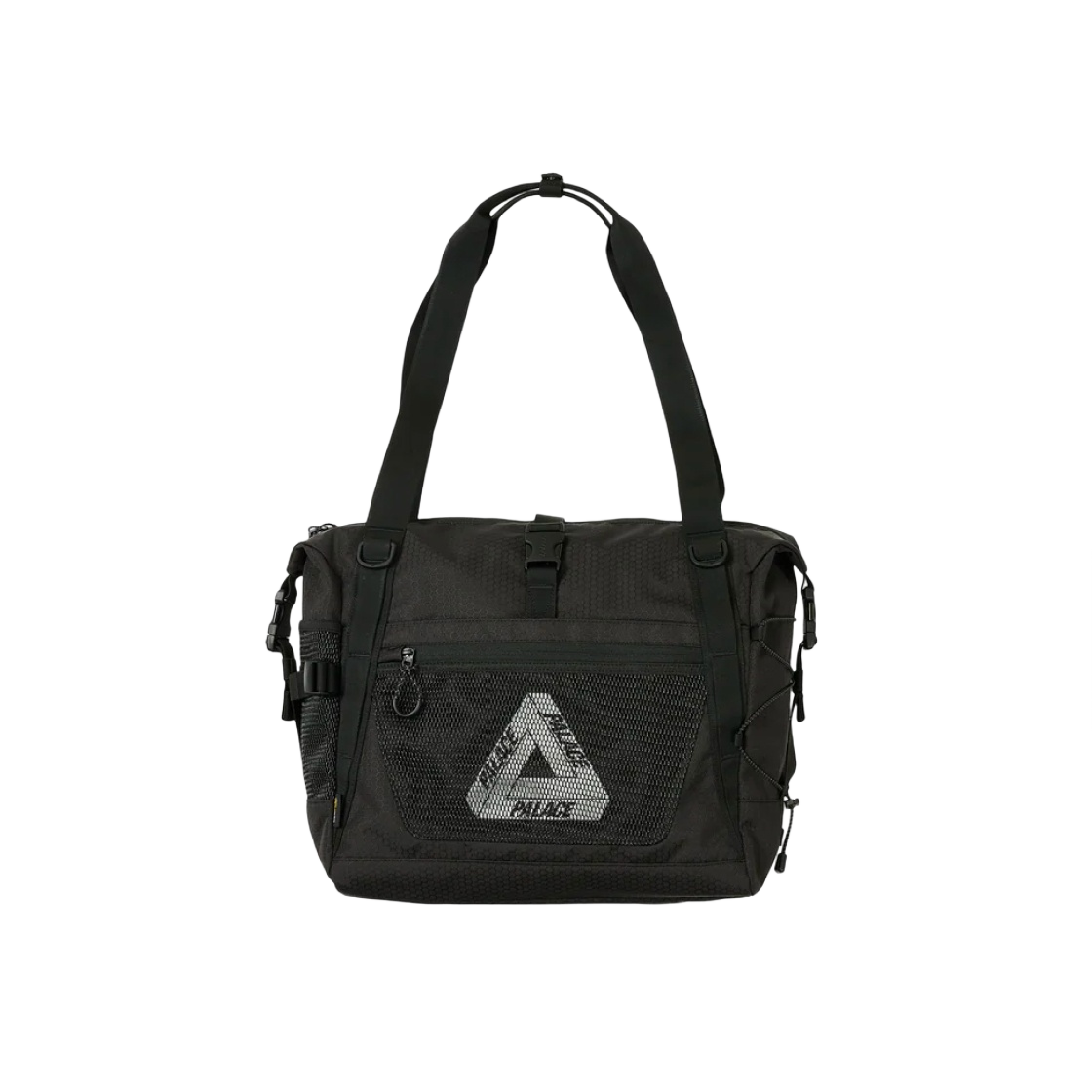 팔라스 코듀라 에코 헥스 립스탑 숄더백 블랙 - 23FW(Palace Cordura Eco Hex Ripstop Shoulder Bag Black - 23FW)