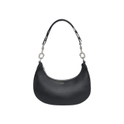 Celine Medium Ava Strap Bag in Smooth Calfskin Black