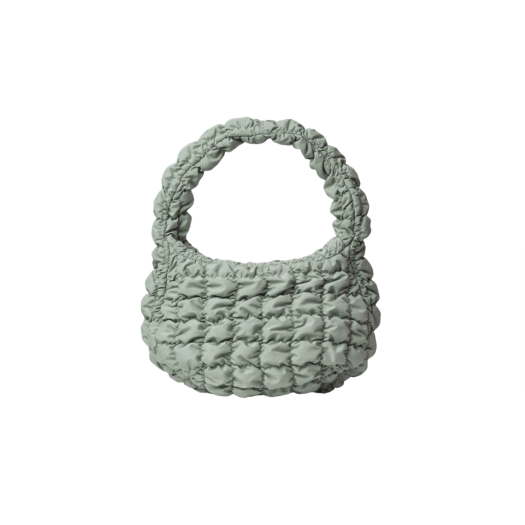 COS Quilted Mini Bag Dusty Green