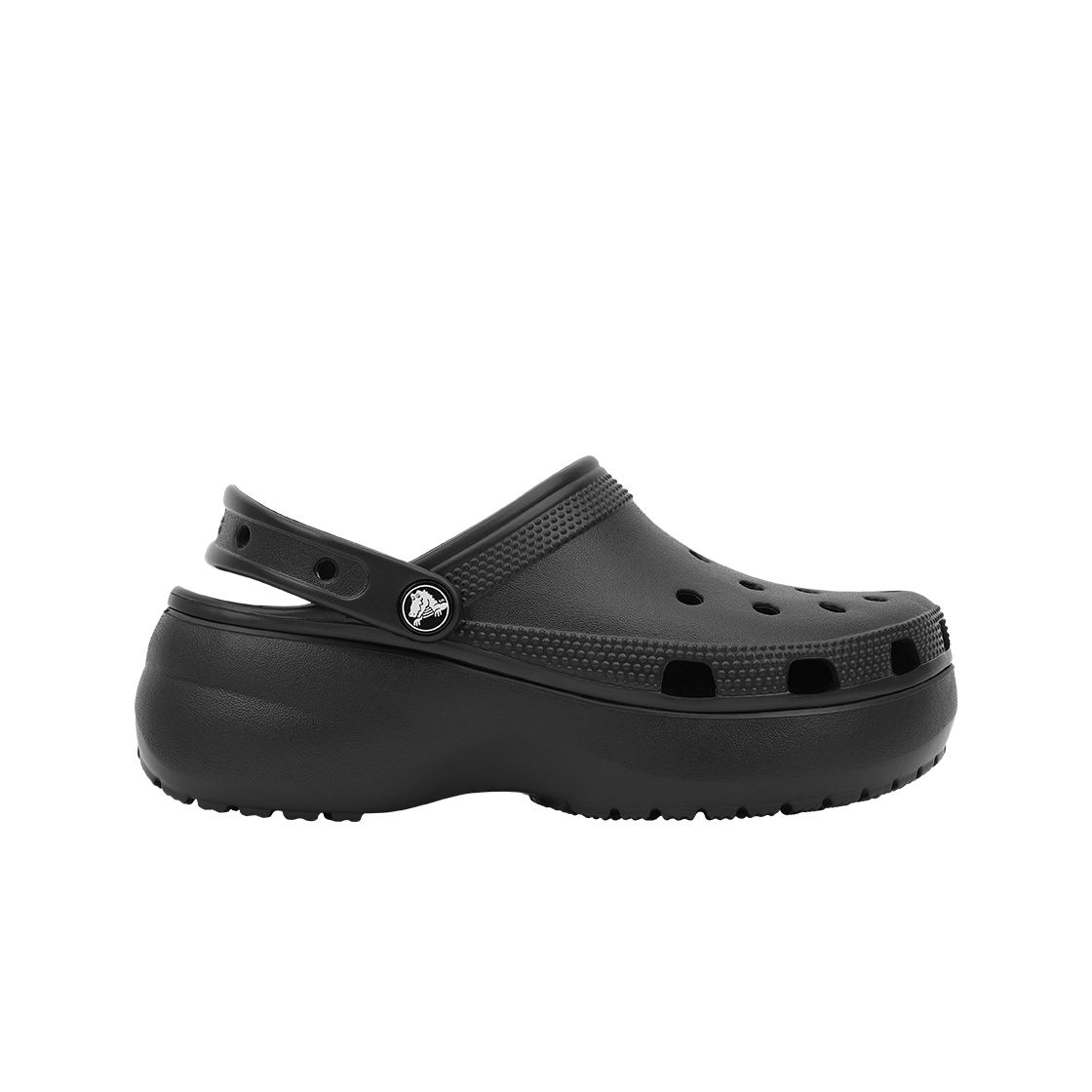 (W) 크록스 클래식 플랫폼 클로그 블랙((W) Crocs Classic Platform Clog Black)