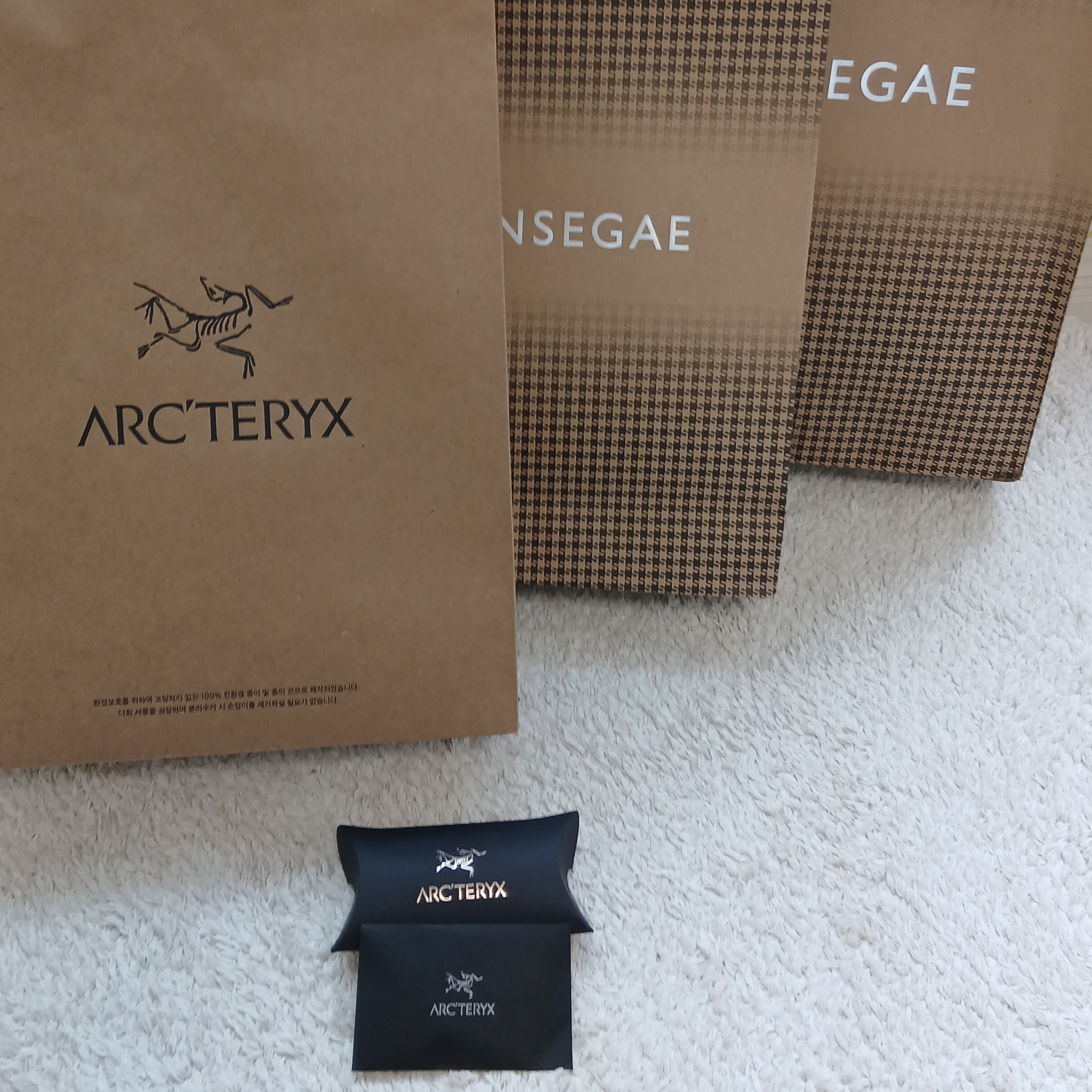 Arc'teryx Heliad 6 Crossbody Bag Black, Arc'teryx Keyring Metal 착용 스타일 - 3