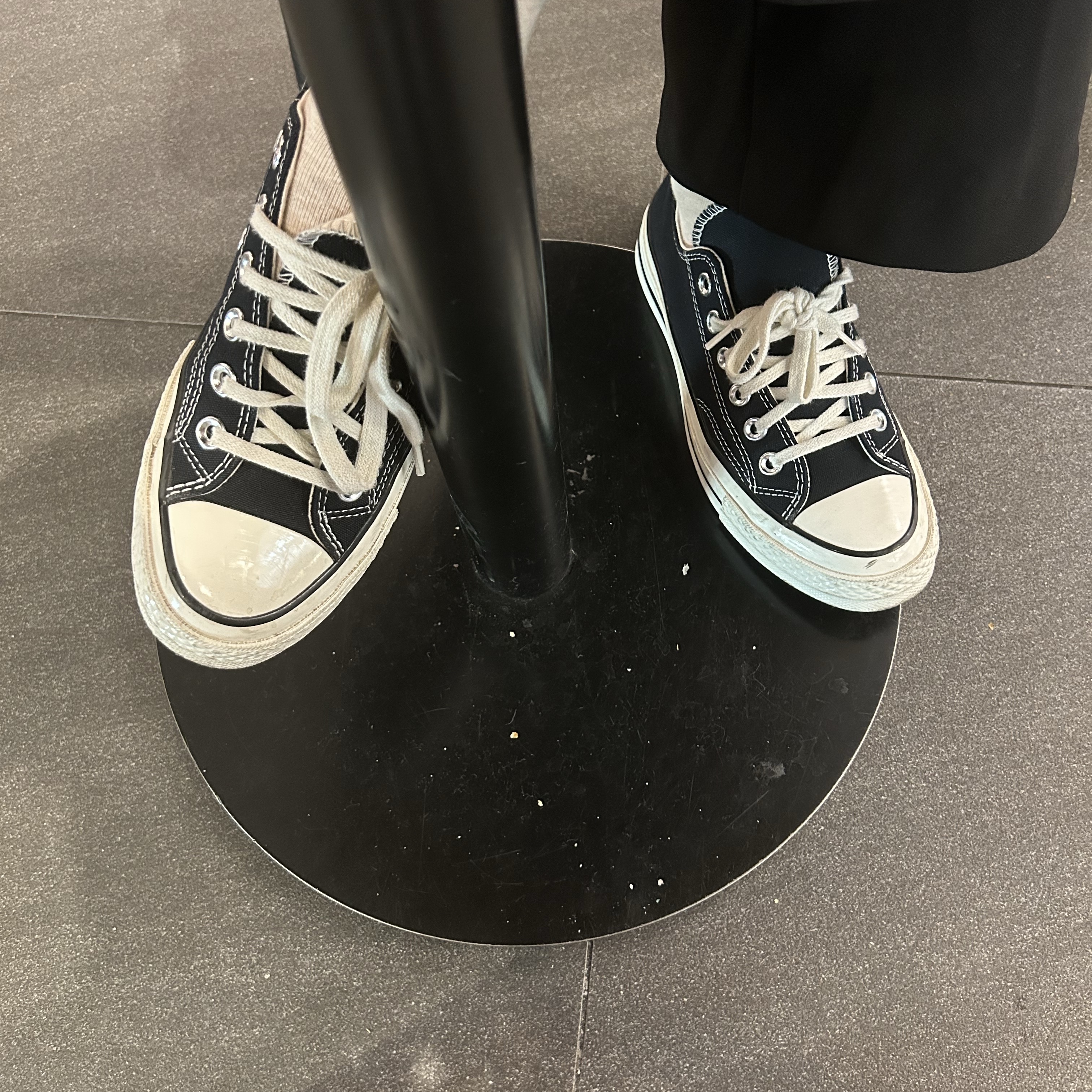Converse Chuck 70 Ox Black - Standard 착용 스타일