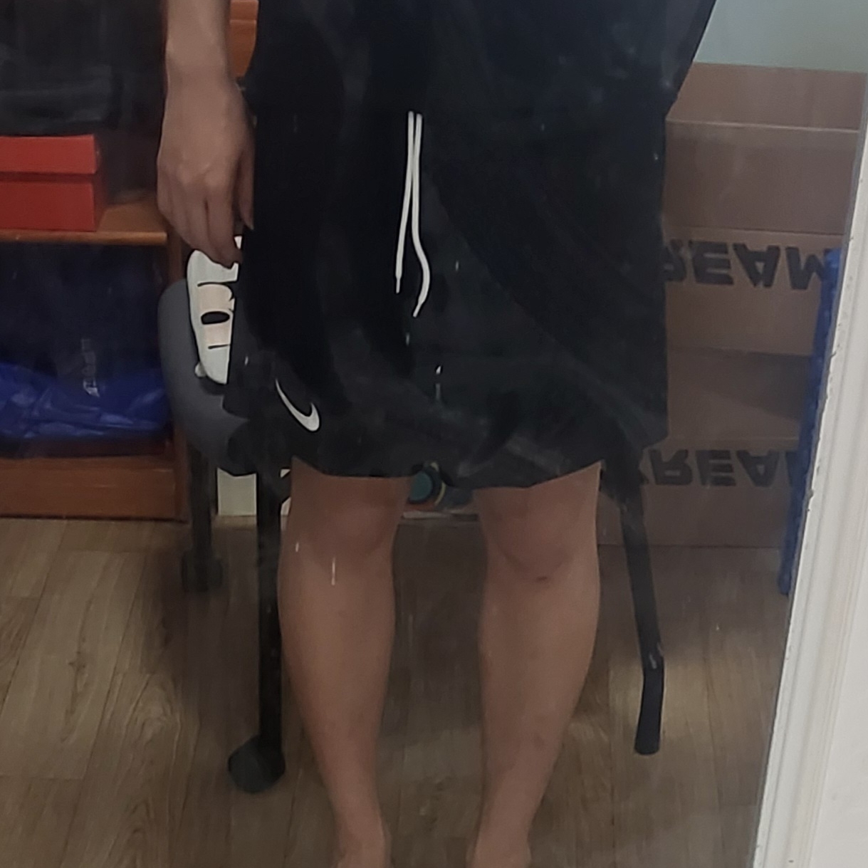 Nike Dri-Fit Park 3 Shorts Black 착용 스타일