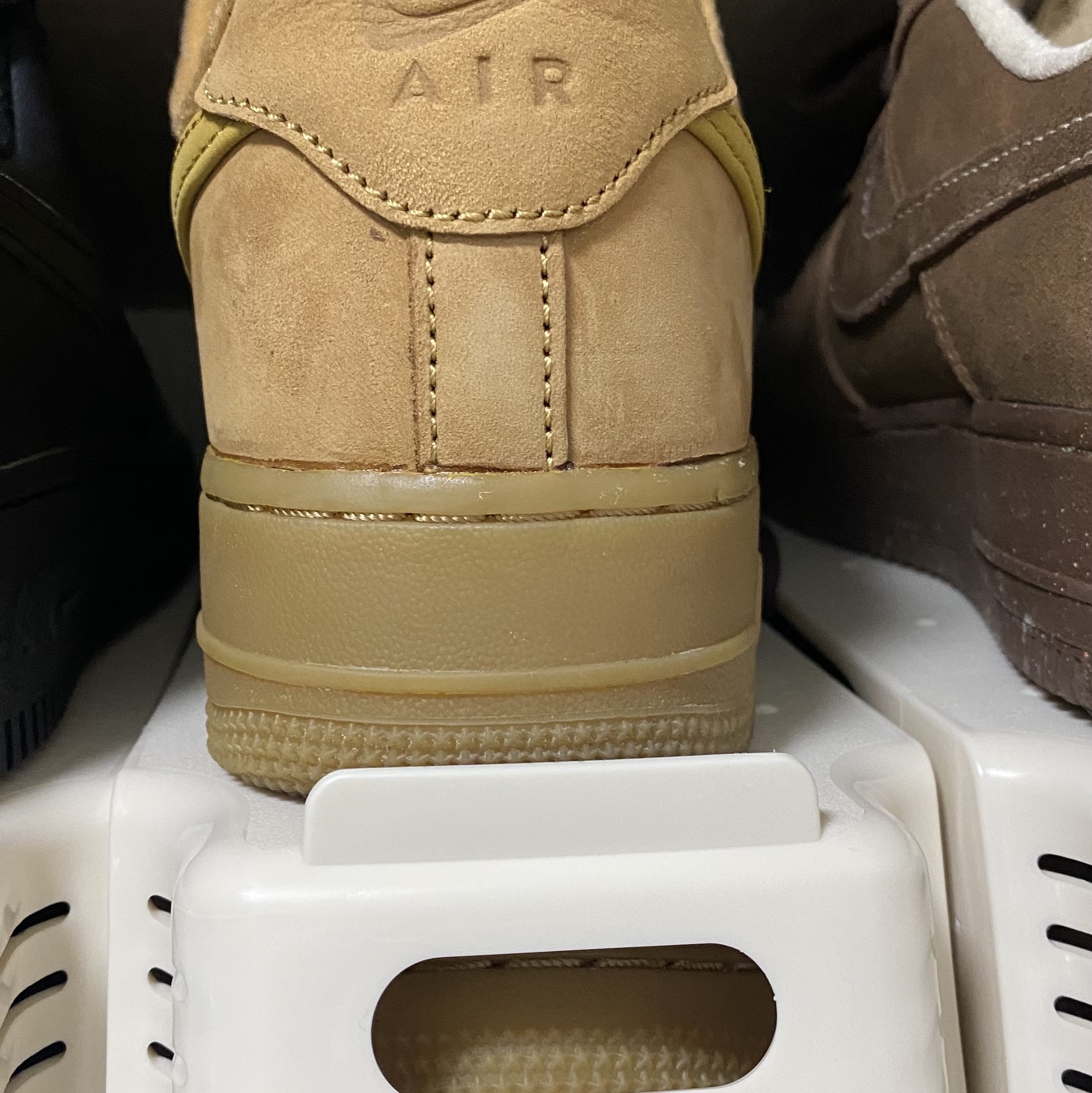 (W) Nike Air Force 1 '07 WB Flax Wheat 착용 스타일