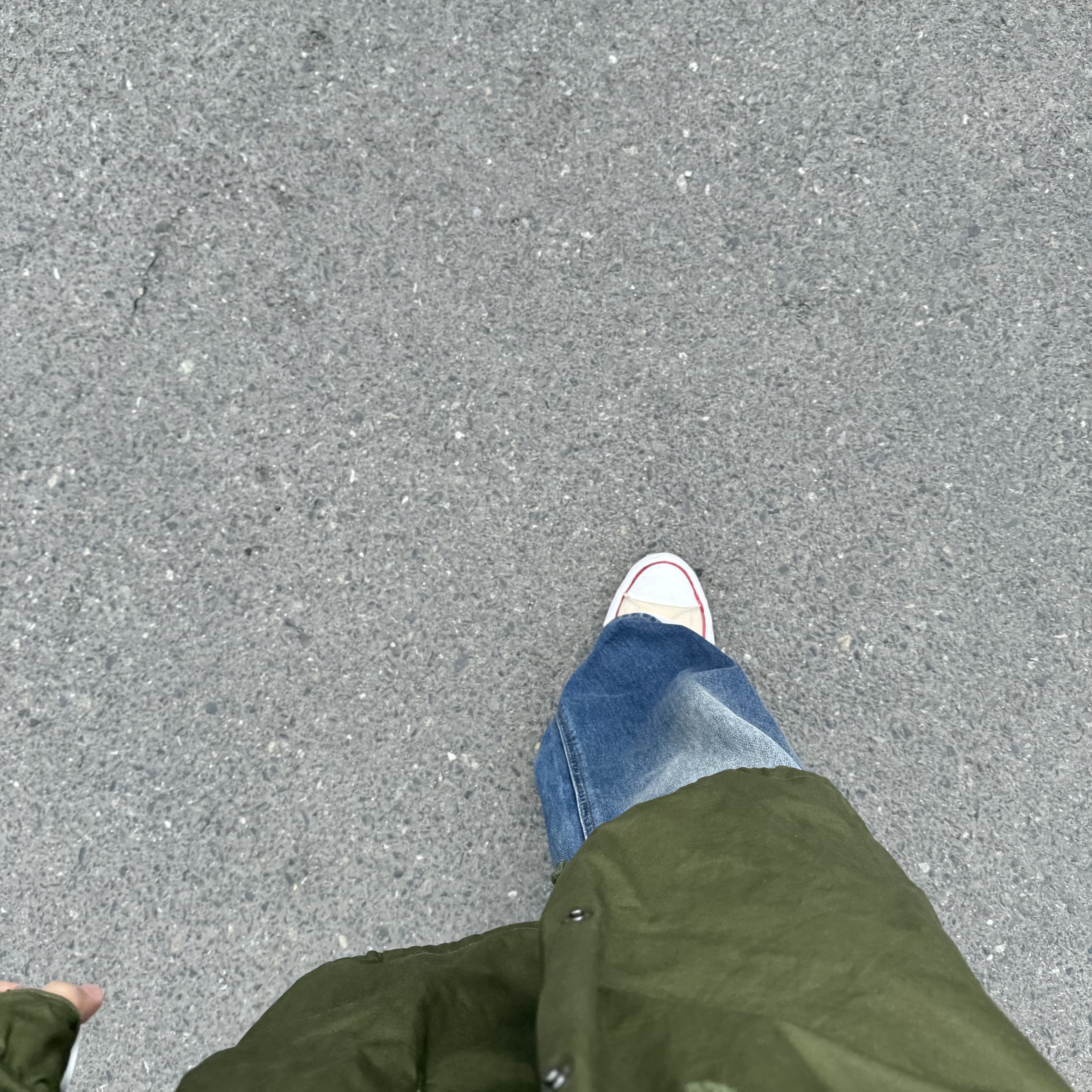 Maison Mihara Yasuhiro Peterson OG Sole Canvas Low-top Sneakers Natural 착용 스타일