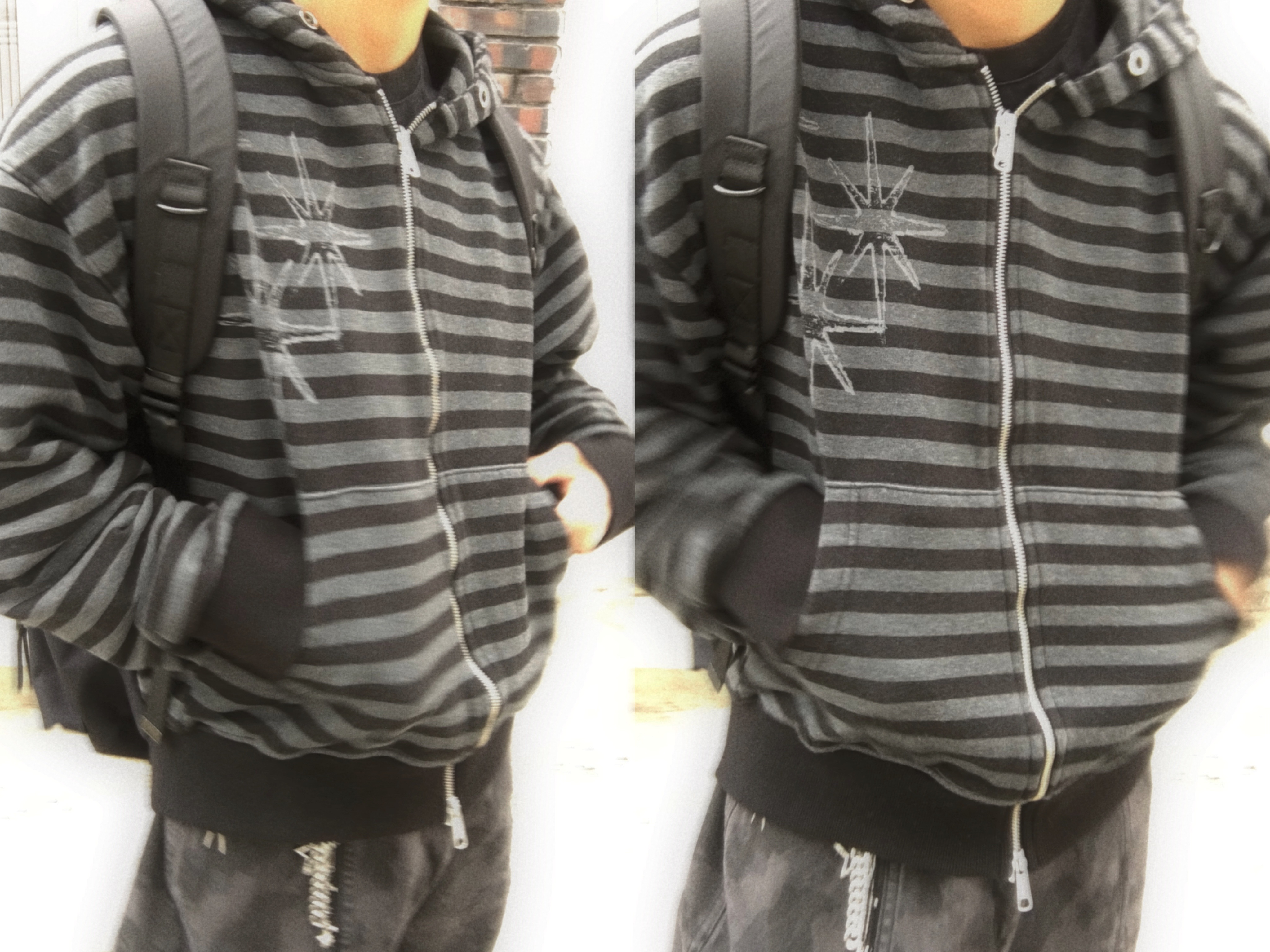 On Running Cloudmonster All Black 착용 스타일 - 2