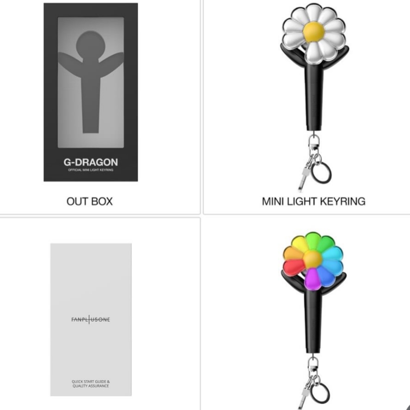 G-DRAGON Ubermensch Official Mini Light Keyring 착용 스타일
