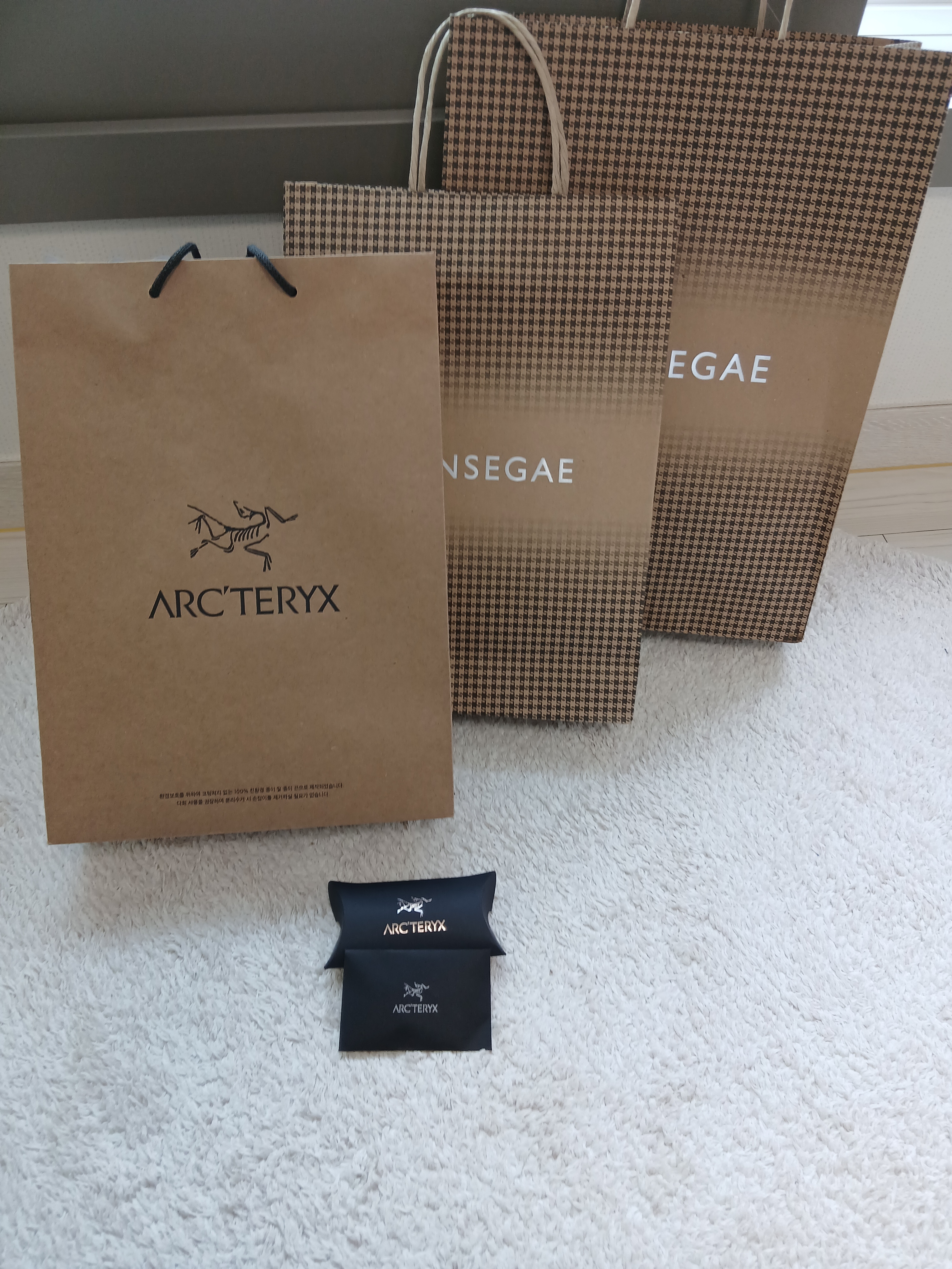 Arc'teryx Heliad 6 Crossbody Bag Black, Arc'teryx Keyring Metal 착용 스타일 - 6