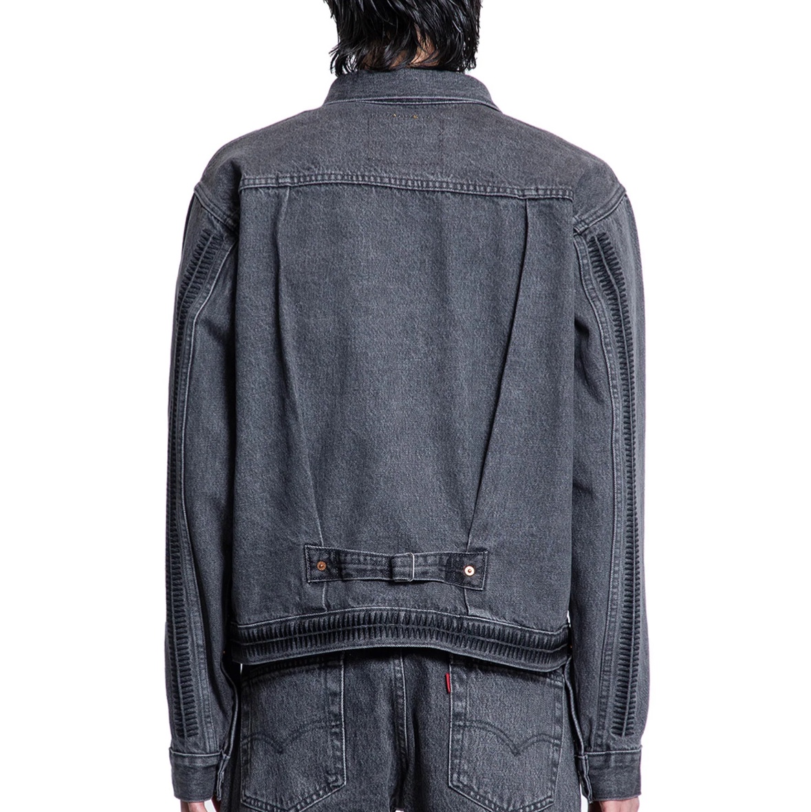 Levi’s x Undercover UC1E9202 Jacket Gray 착용 스타일 - 3