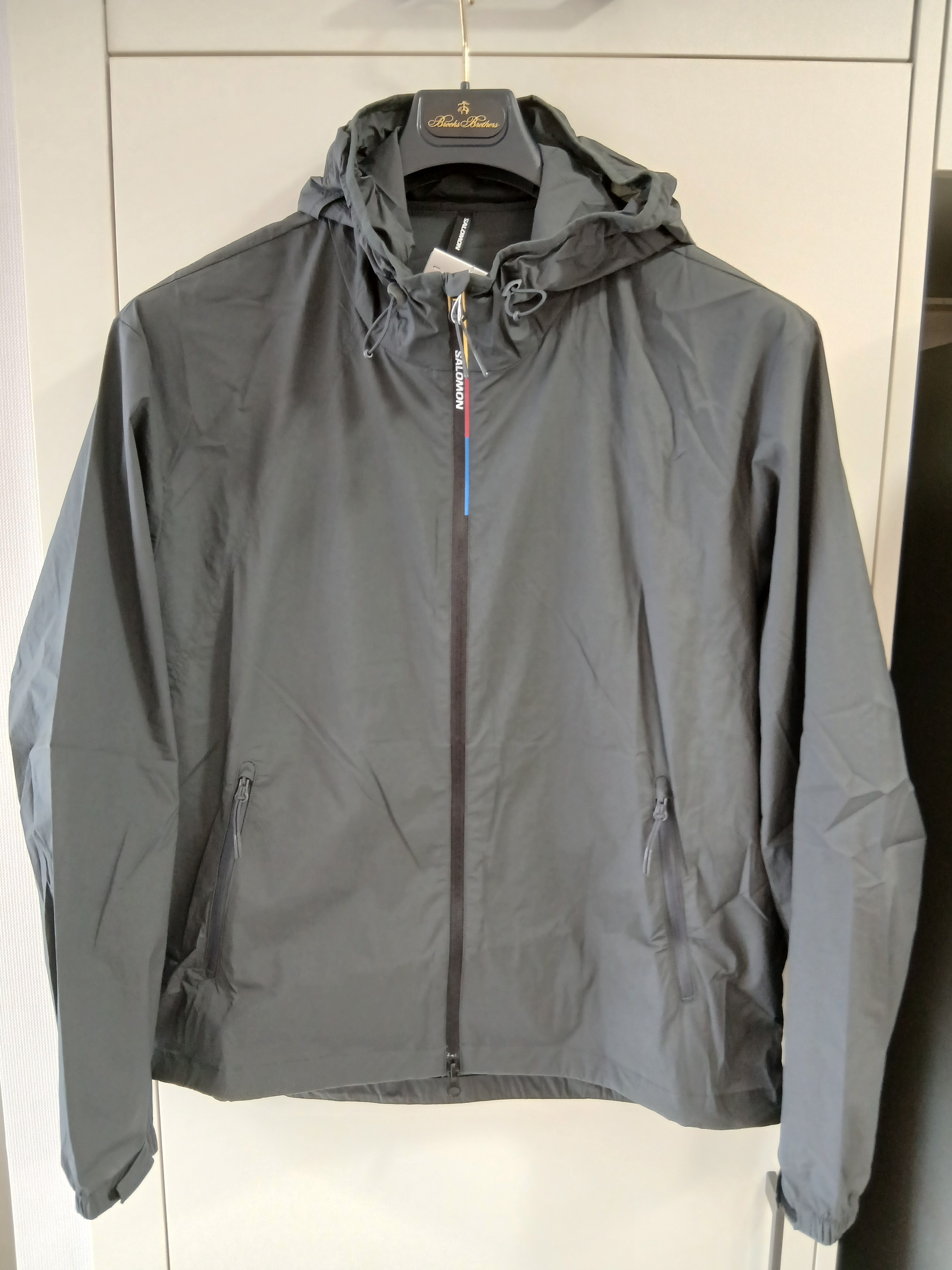 Salomon Modisay Aero Dark Charcoal 착용 스타일 - 9