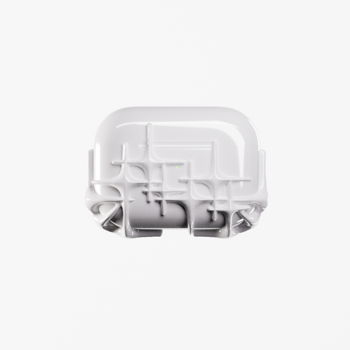 테스트 아티팩트 에라 에어팟 프로 케이스 002 화이트(Test Artifact Era Pro 002 White)