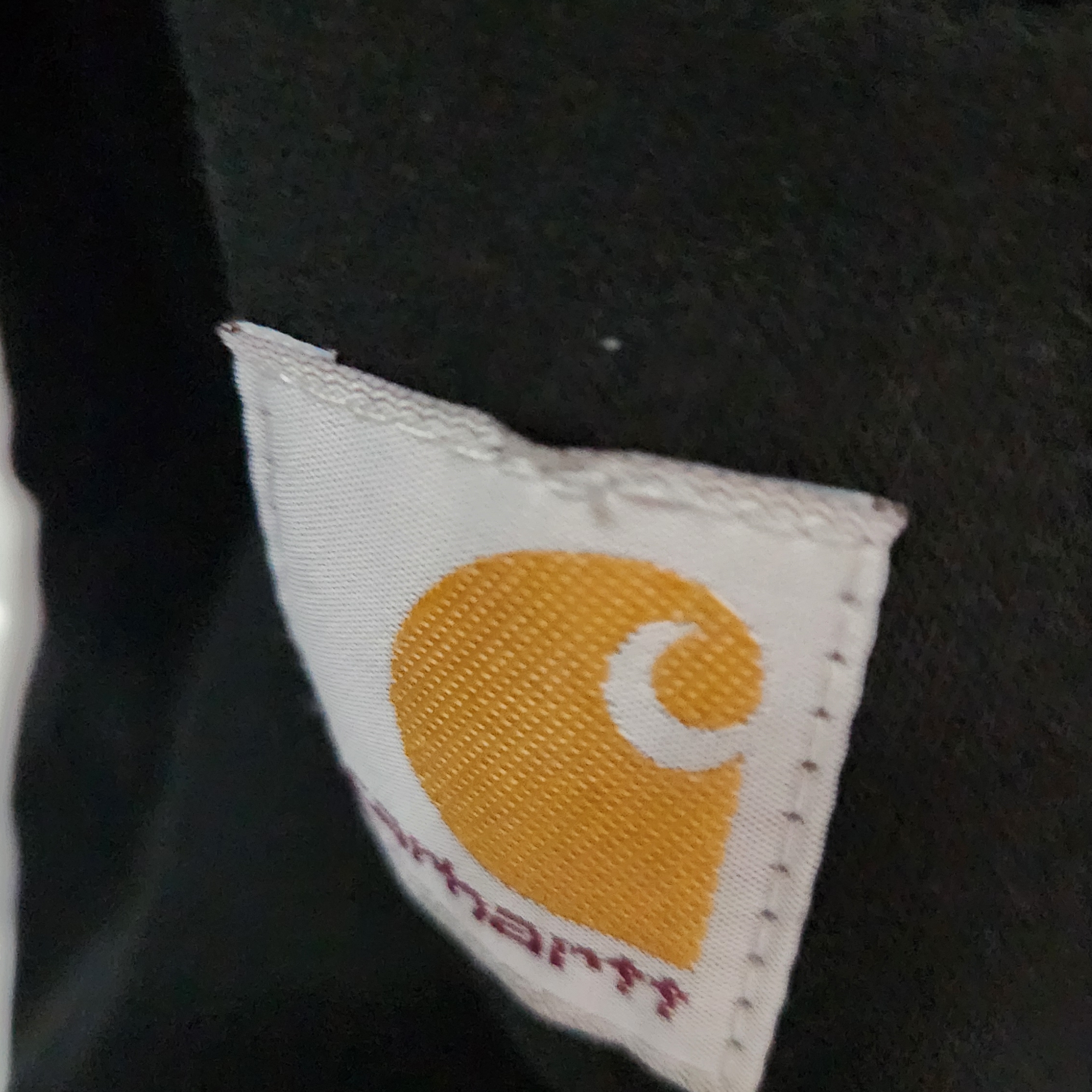 Carhartt Loose Fit Midweight Regular Full Zip Sweatshirt Black 착용 스타일 - 1