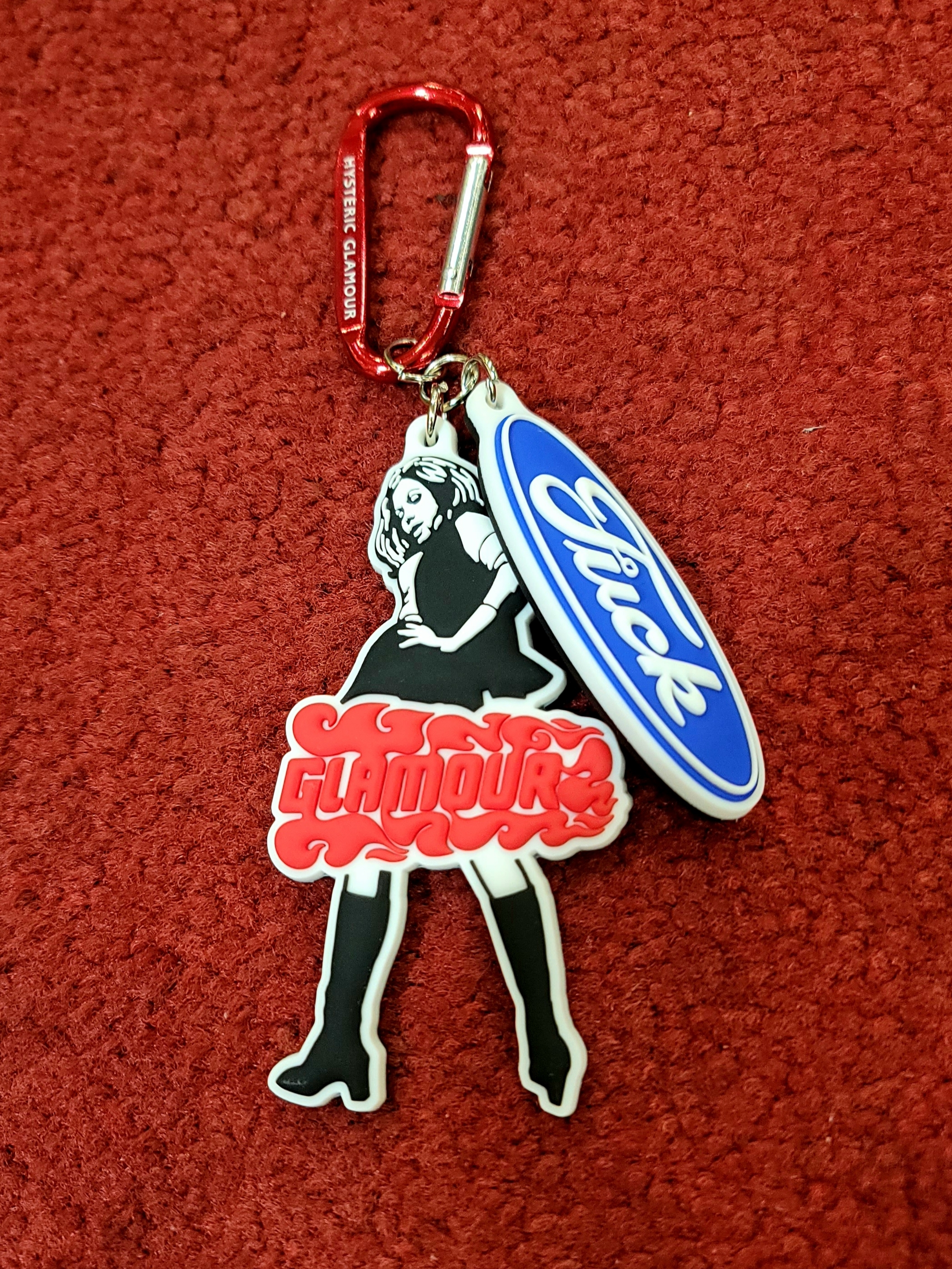 Hysteric Glamour Vixen Girl Key Holder Multi 착용 스타일