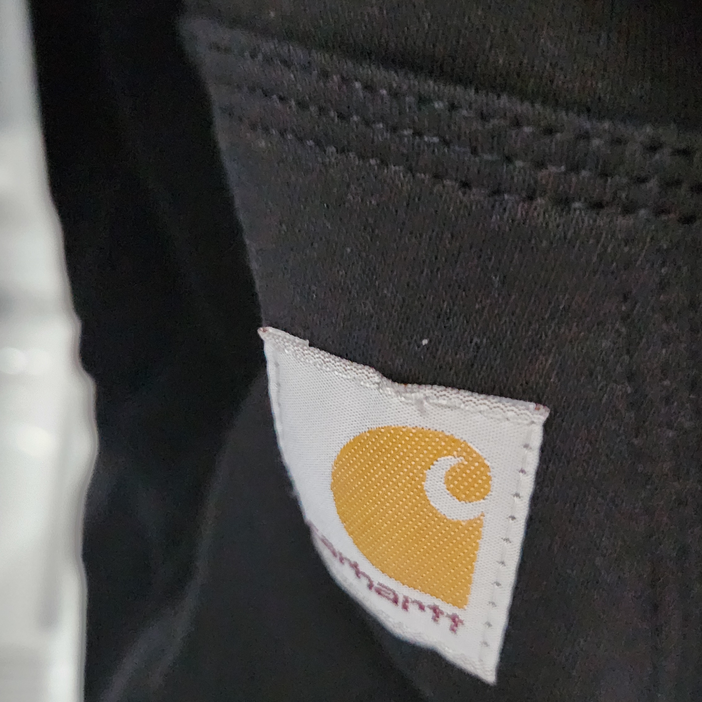 Carhartt Loose Fit Midweight Regular Full Zip Sweatshirt Black 착용 스타일 - 2