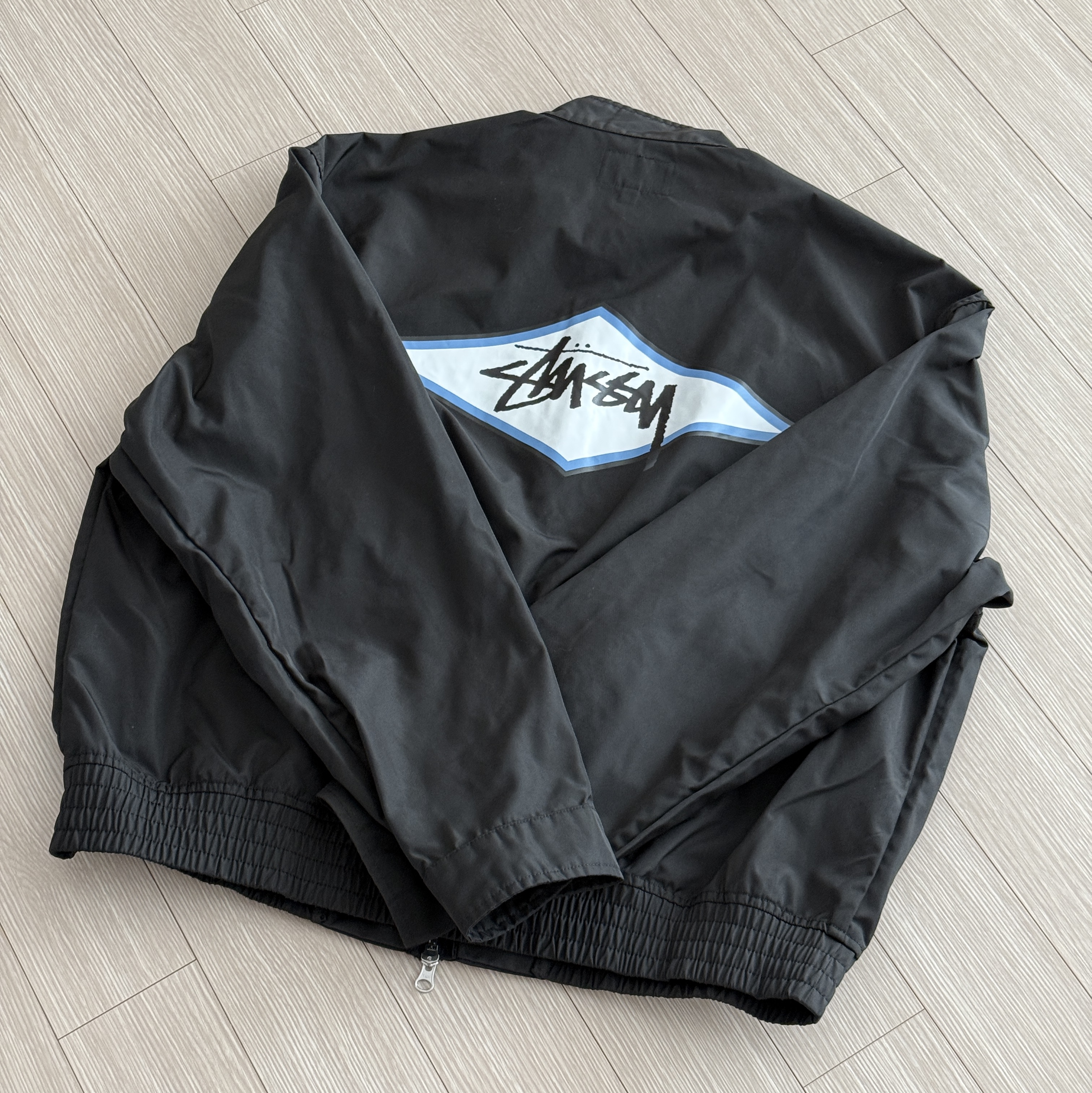 Stussy Surf Team Harrington Jacket Black 착용 스타일