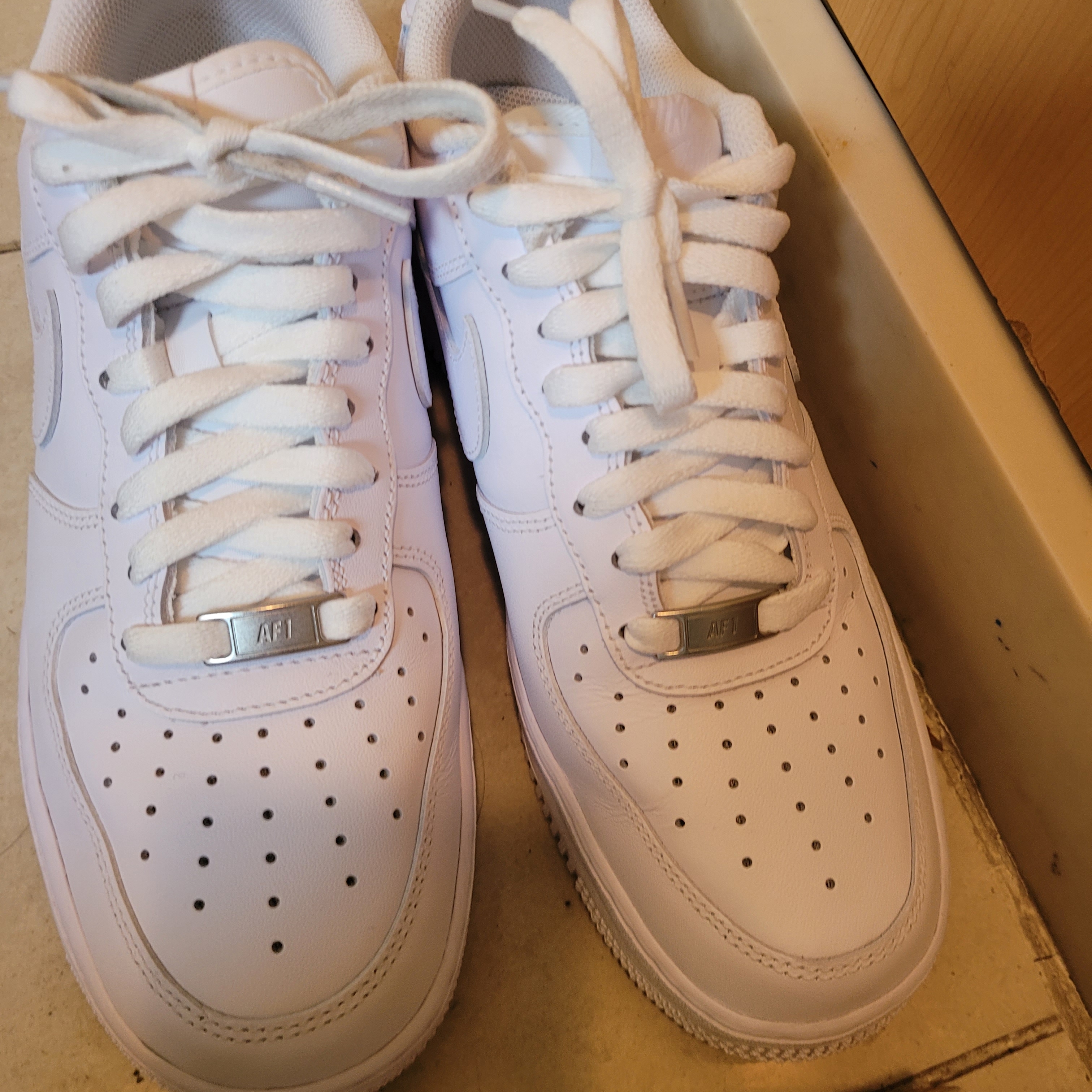 Nike Air Force 1 '07 Low White 착용 스타일