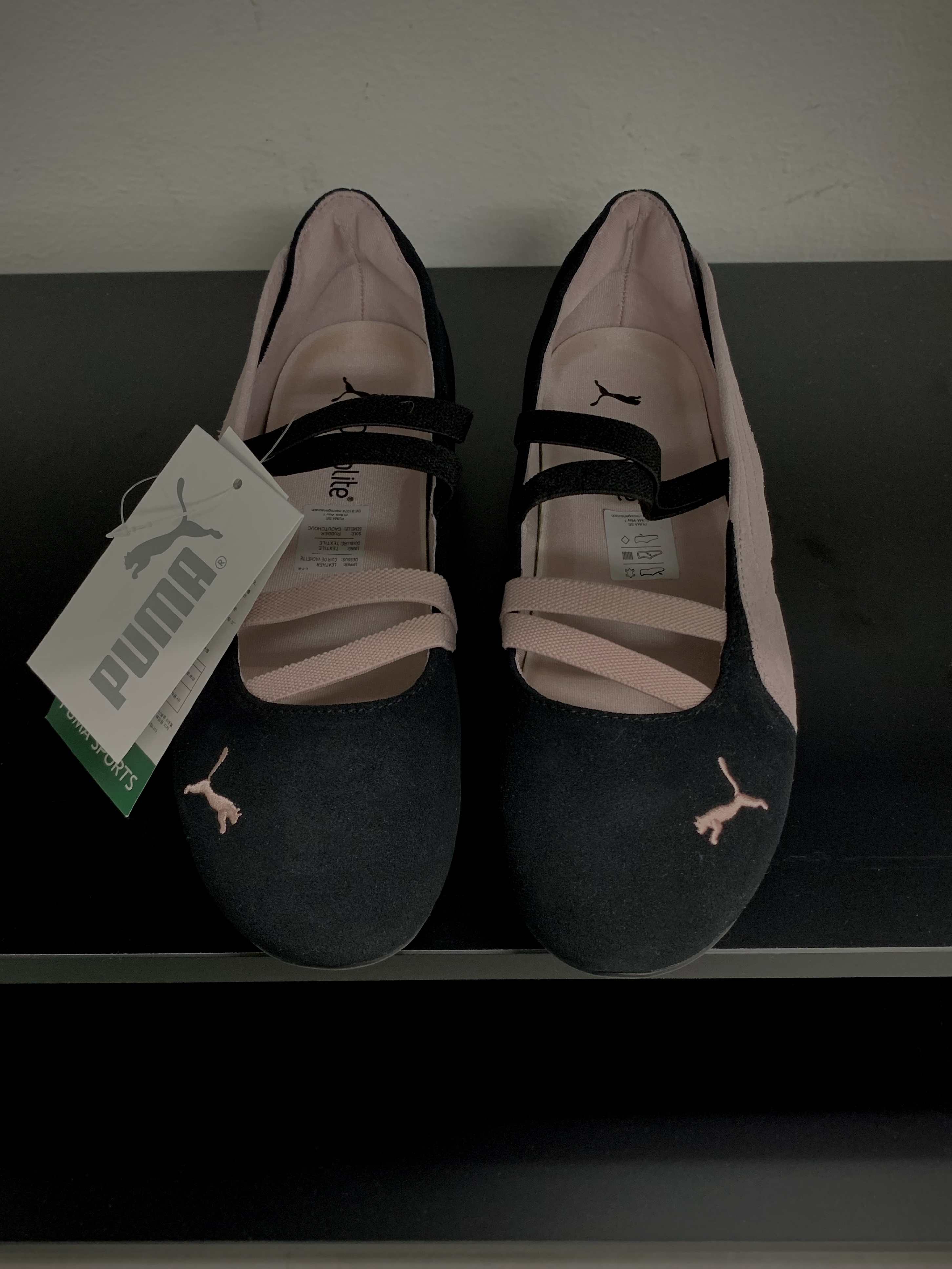 (W) Puma Speedcat Ballet Suede Puma  Black Mauve Mist 착용 스타일