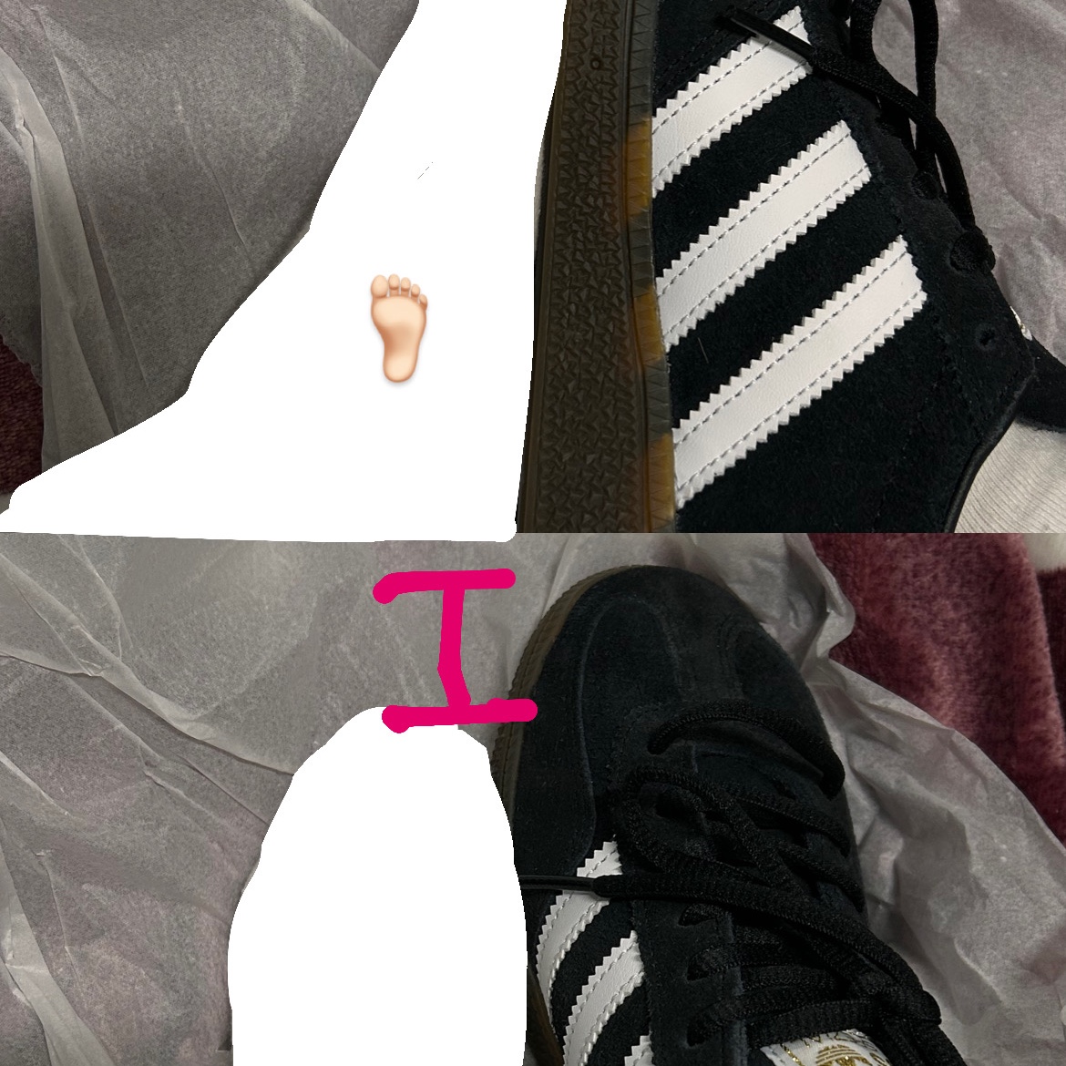 Adidas Spezial Handball Core Black 착용 스타일