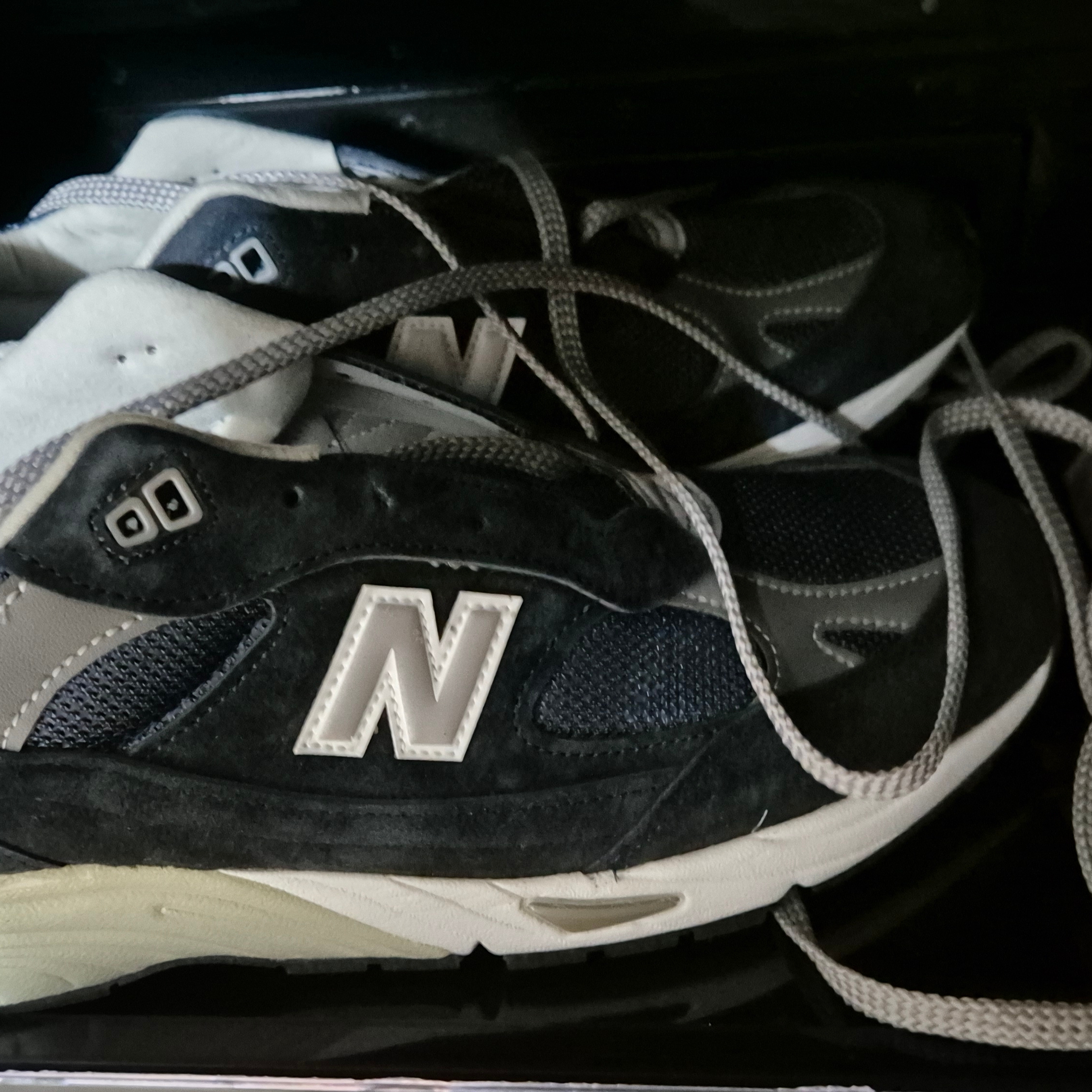 New Balance 991 Made in UK Navy 착용 스타일