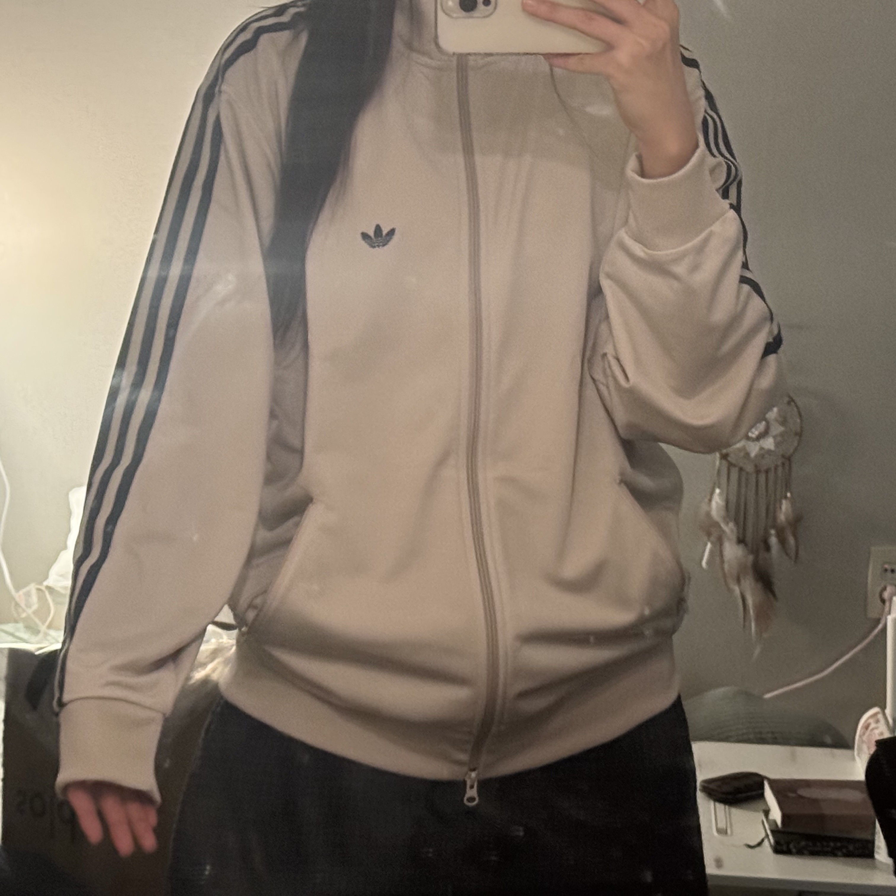 Adidas Originals Beckenbauer Track Top Bliss - KR Sizing 착용 스타일 - 2