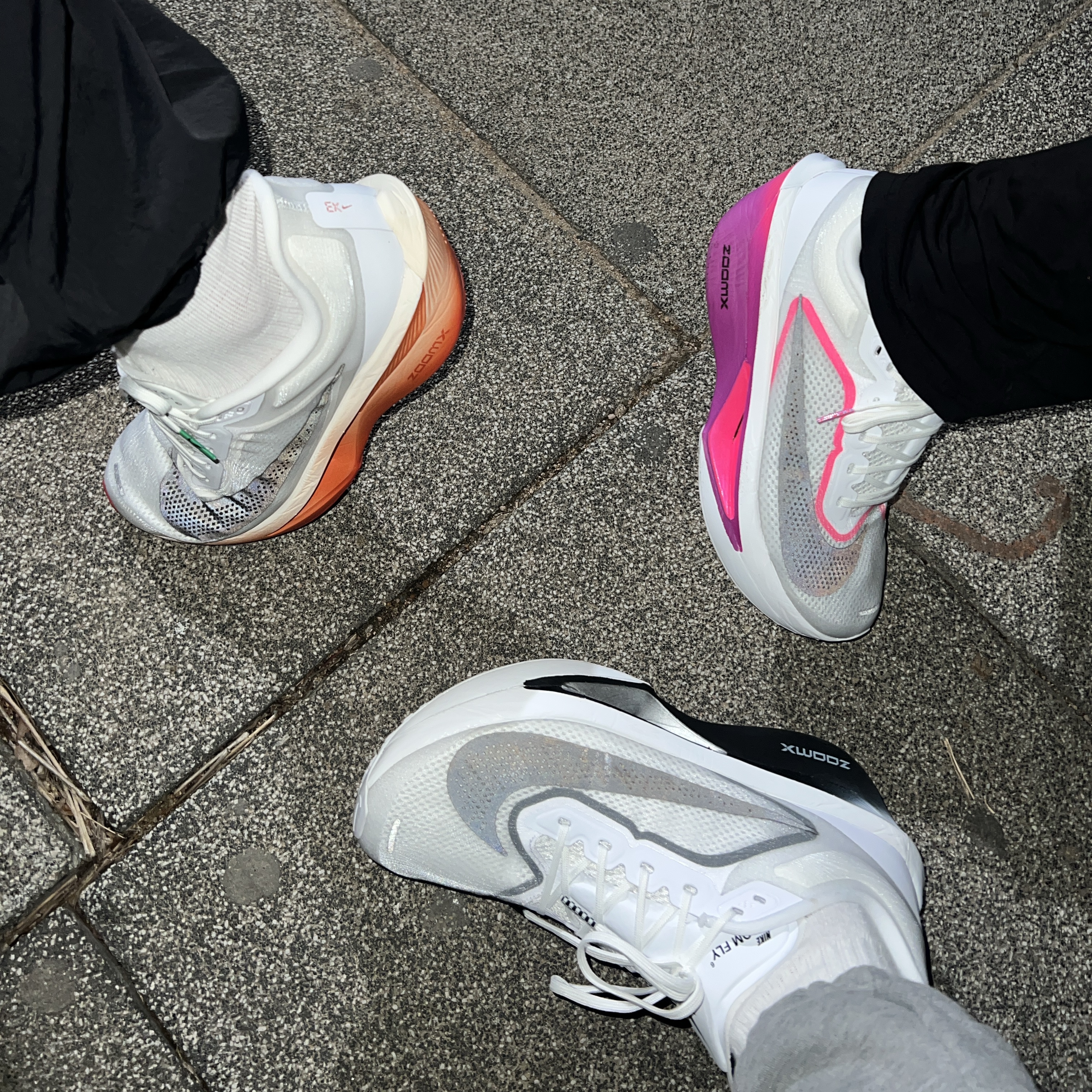 Nike Zoom Fly 6 White Smoke Grey, Nike Zoom Fly 6 Eliud Kipchoge 착용 스타일