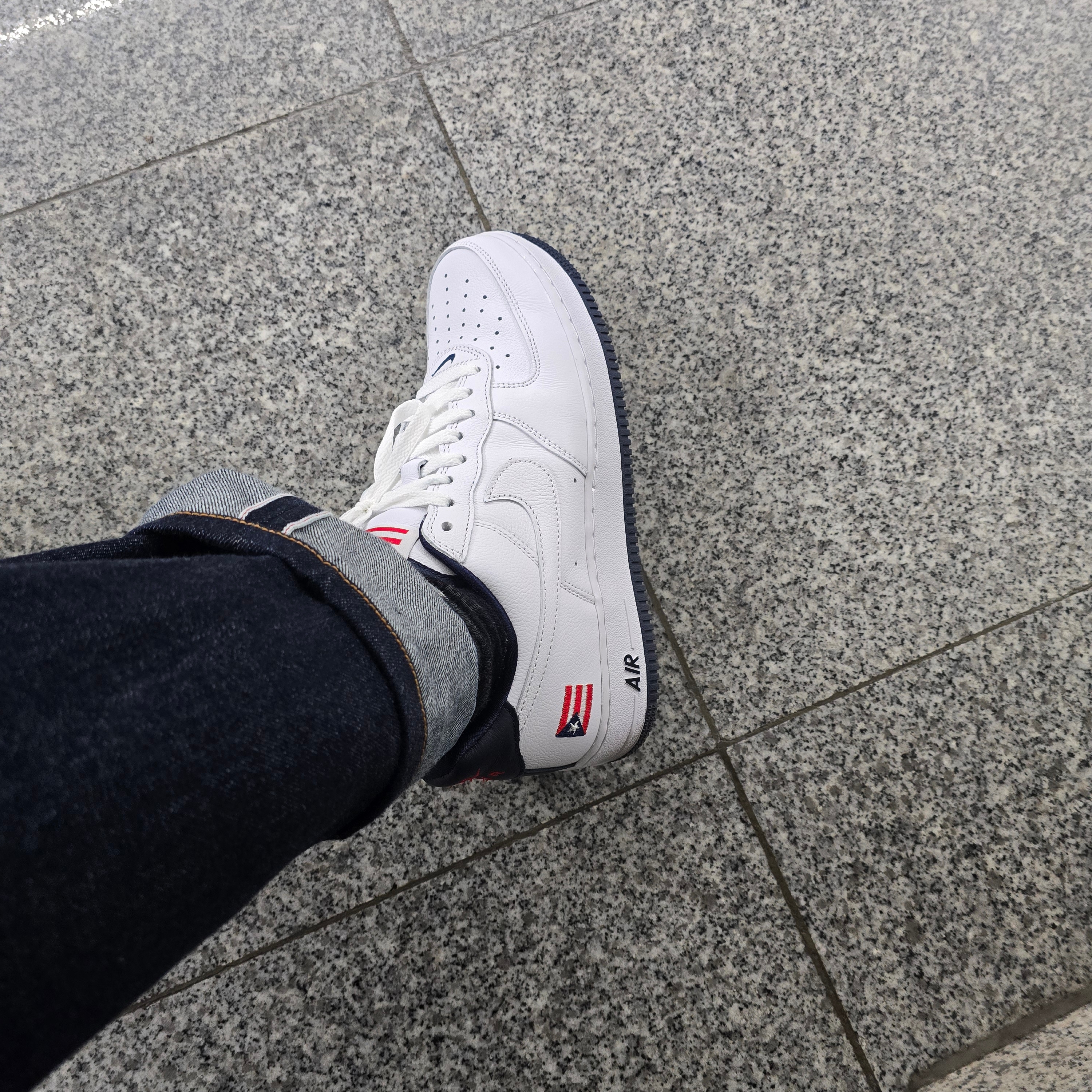 Nike Air Force 1 Low Retro Puerto Rico 2020 착용 스타일