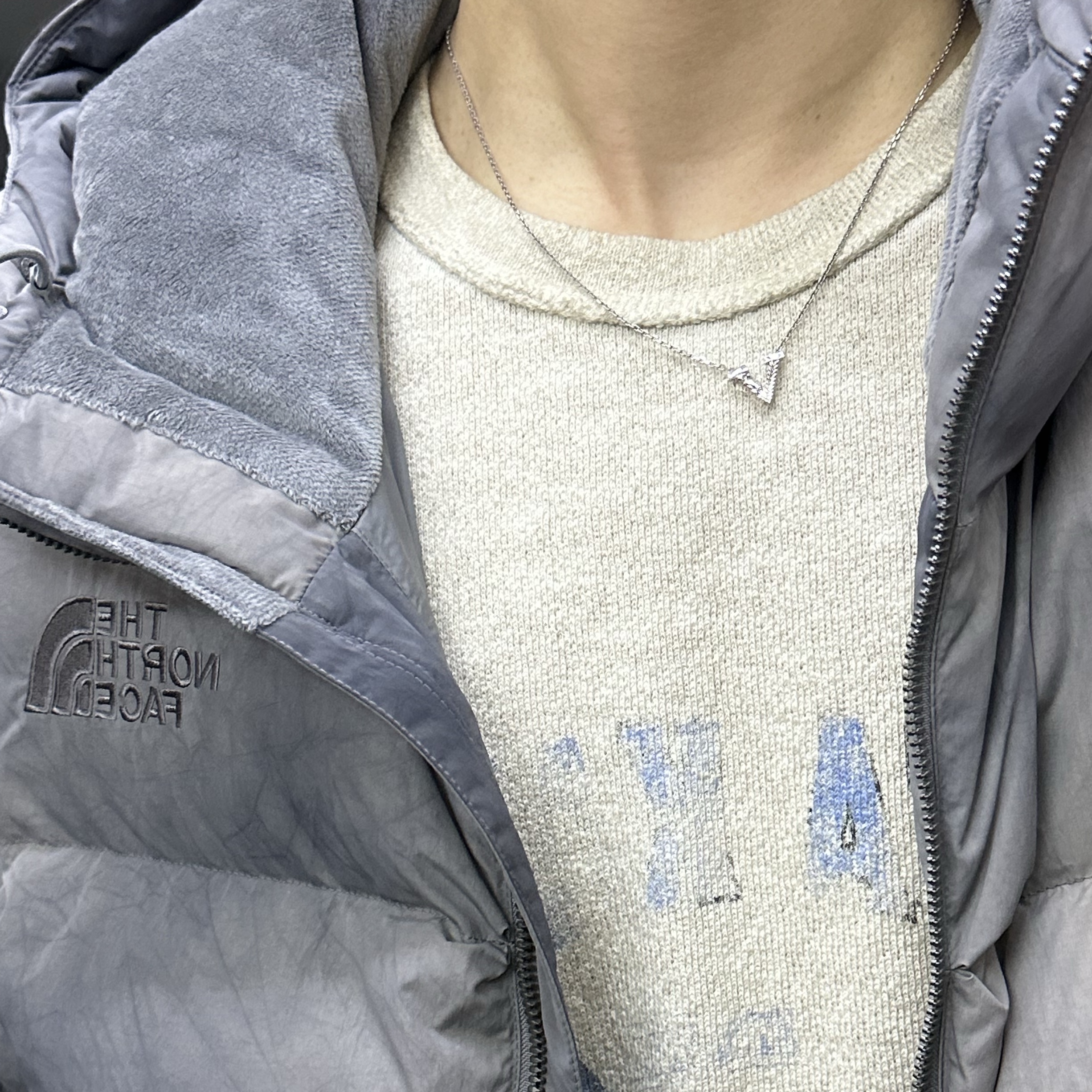 DAVID AVLN V pendant S 착용 스타일