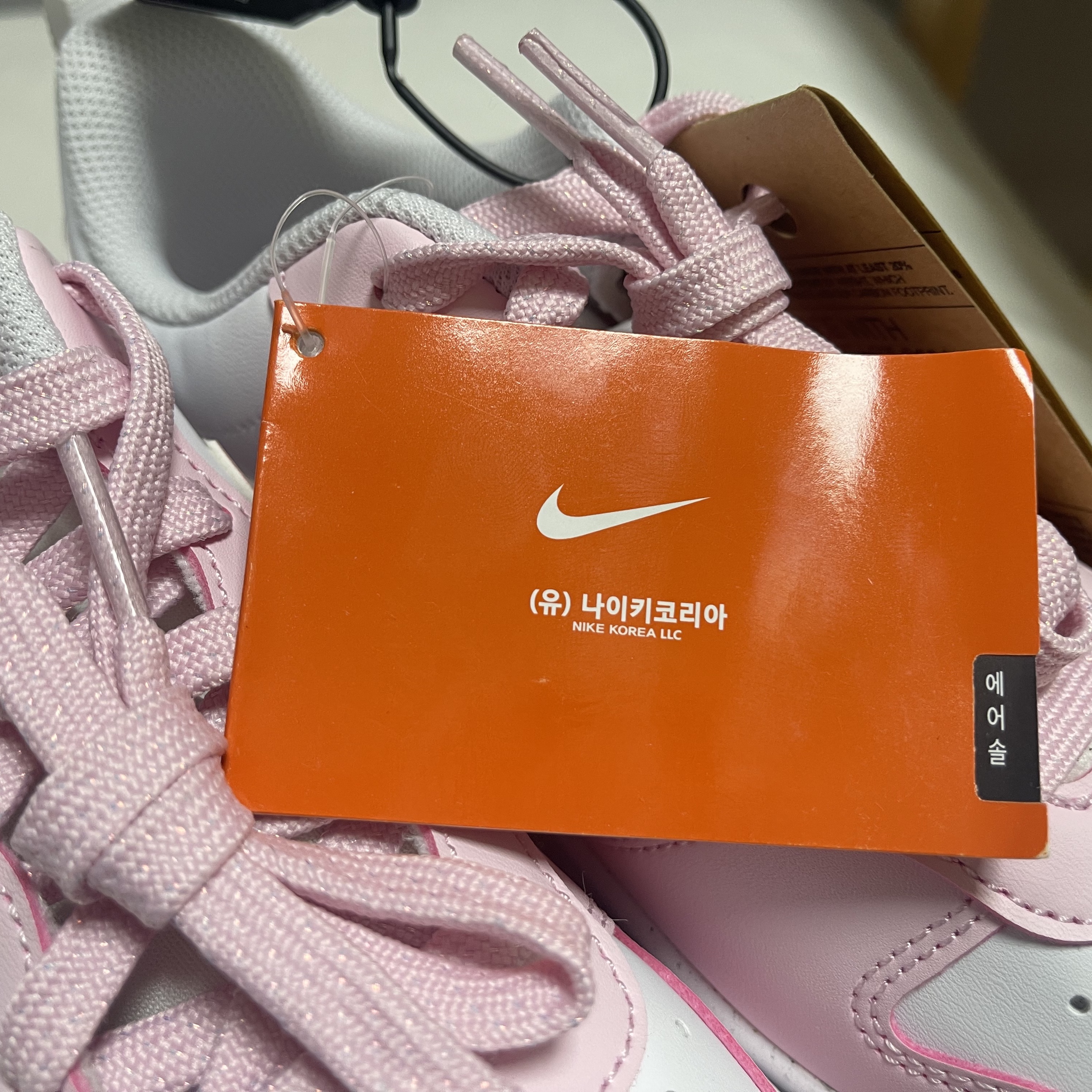 (GS) Nike Court Borough Low Recraft White Pink Foam 착용 스타일 - 8