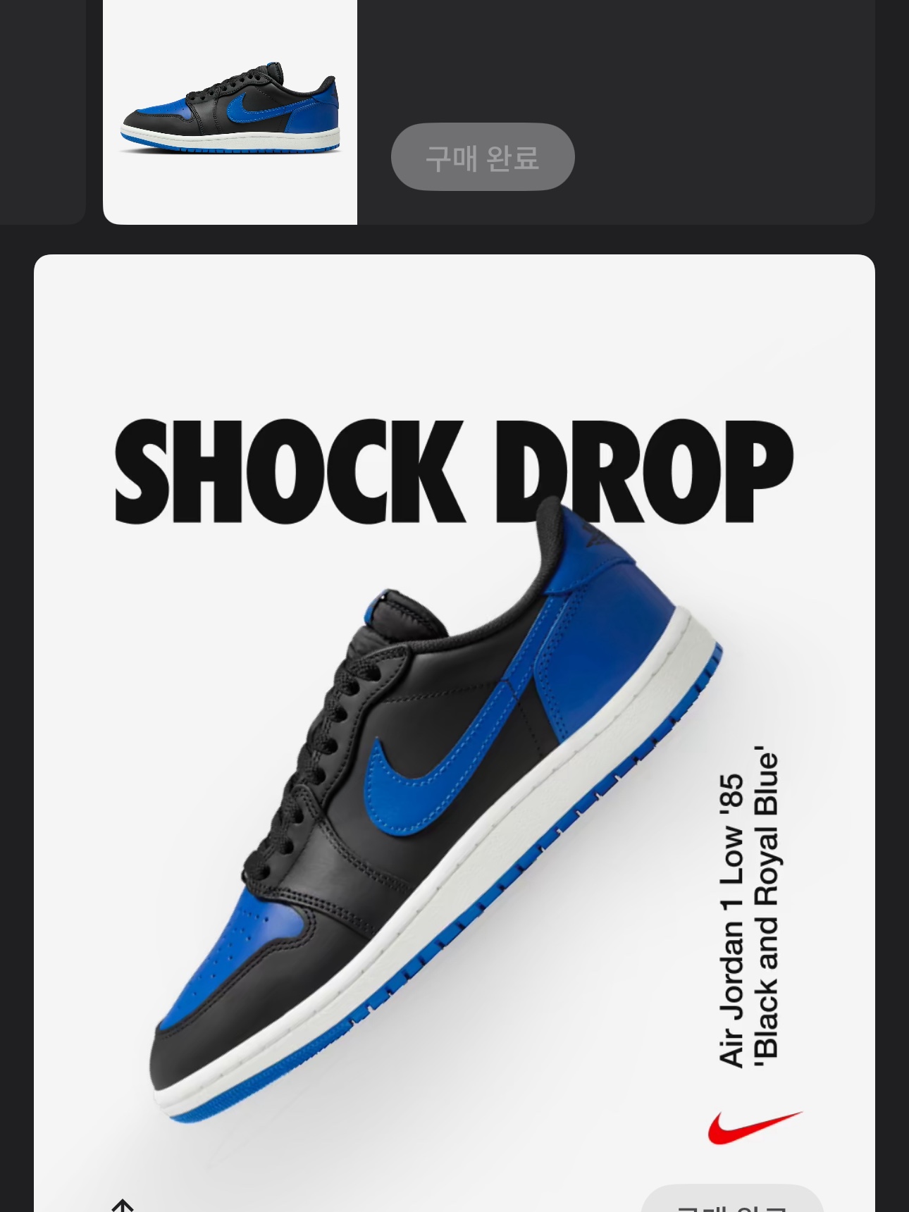 Jordan 1 Retro High OG Royal Reimagined, Converse x Ader Error Shapes Pants Vintage Grey Heather 착용 스타일 - 3