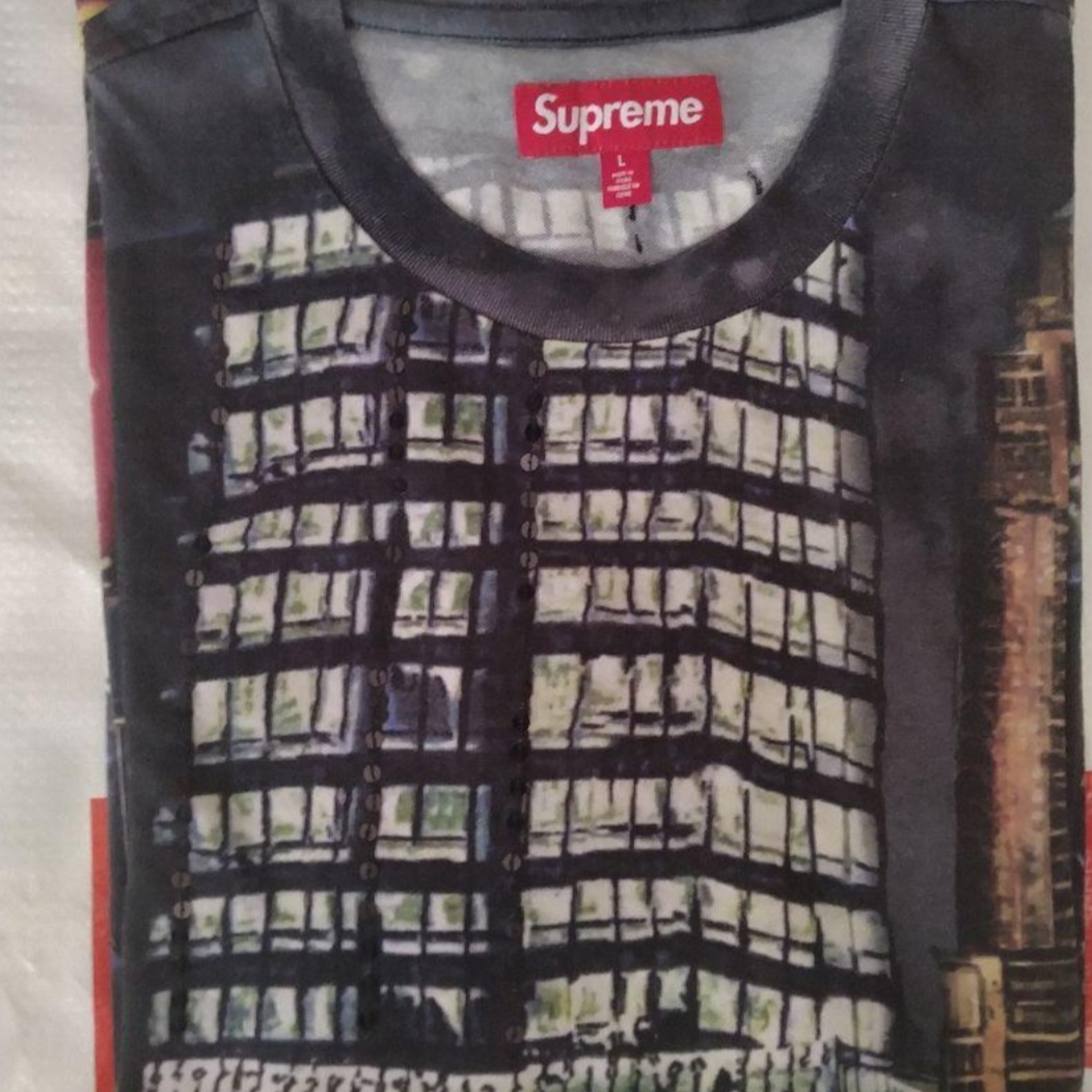 Supreme Skyline Sequin L/S Top Night - 25SS 착용 스타일 - 4