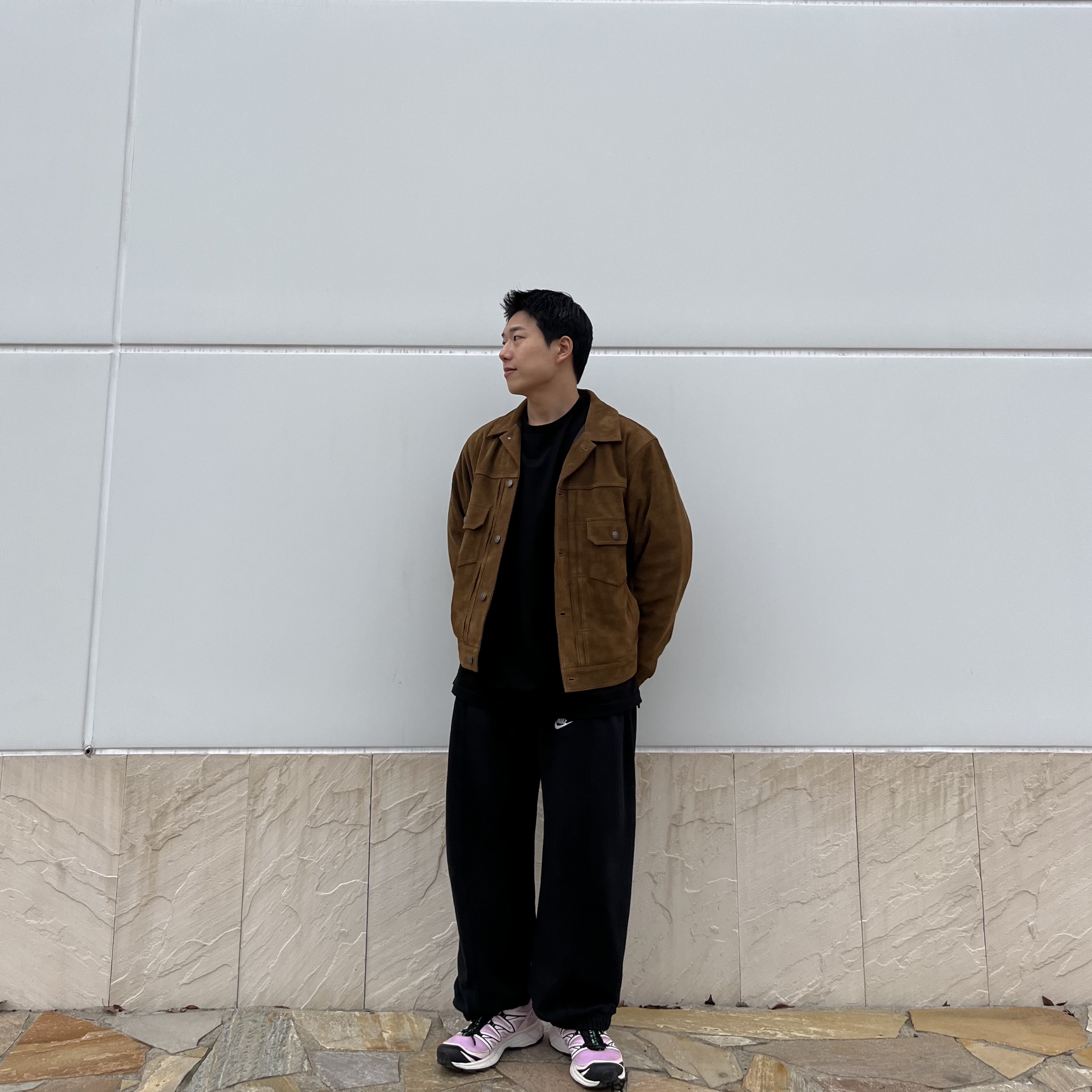 Salomon x Sandy Liang XT-6 Expanse Cradle Pink 착용 스타일