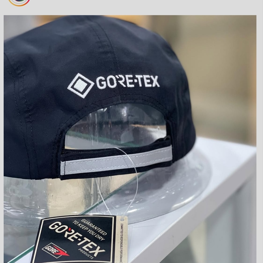 Supreme Gore-Tex Camp Cap Black - 25SS 착용 스타일 - 2