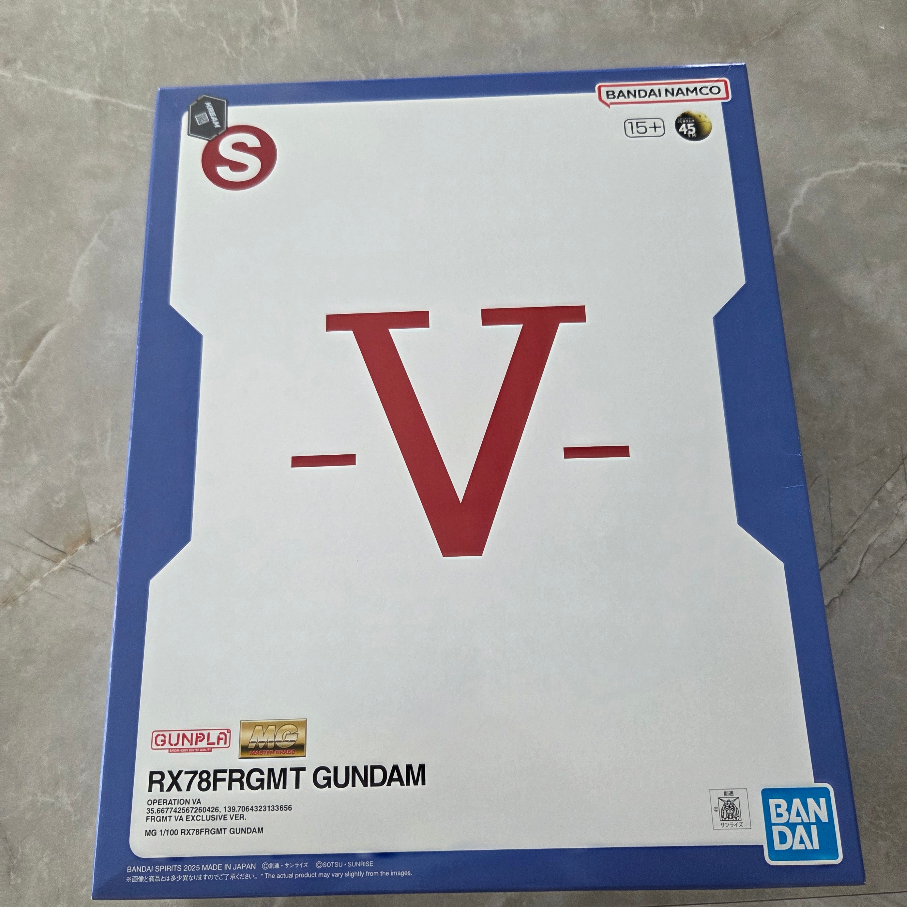 Fragment x Gundam MG 1/100 RX78FRGMT Gundam, Supreme MG 1/100 RX-78-2 Gundam Ver. 3.0 착용 스타일 - 2