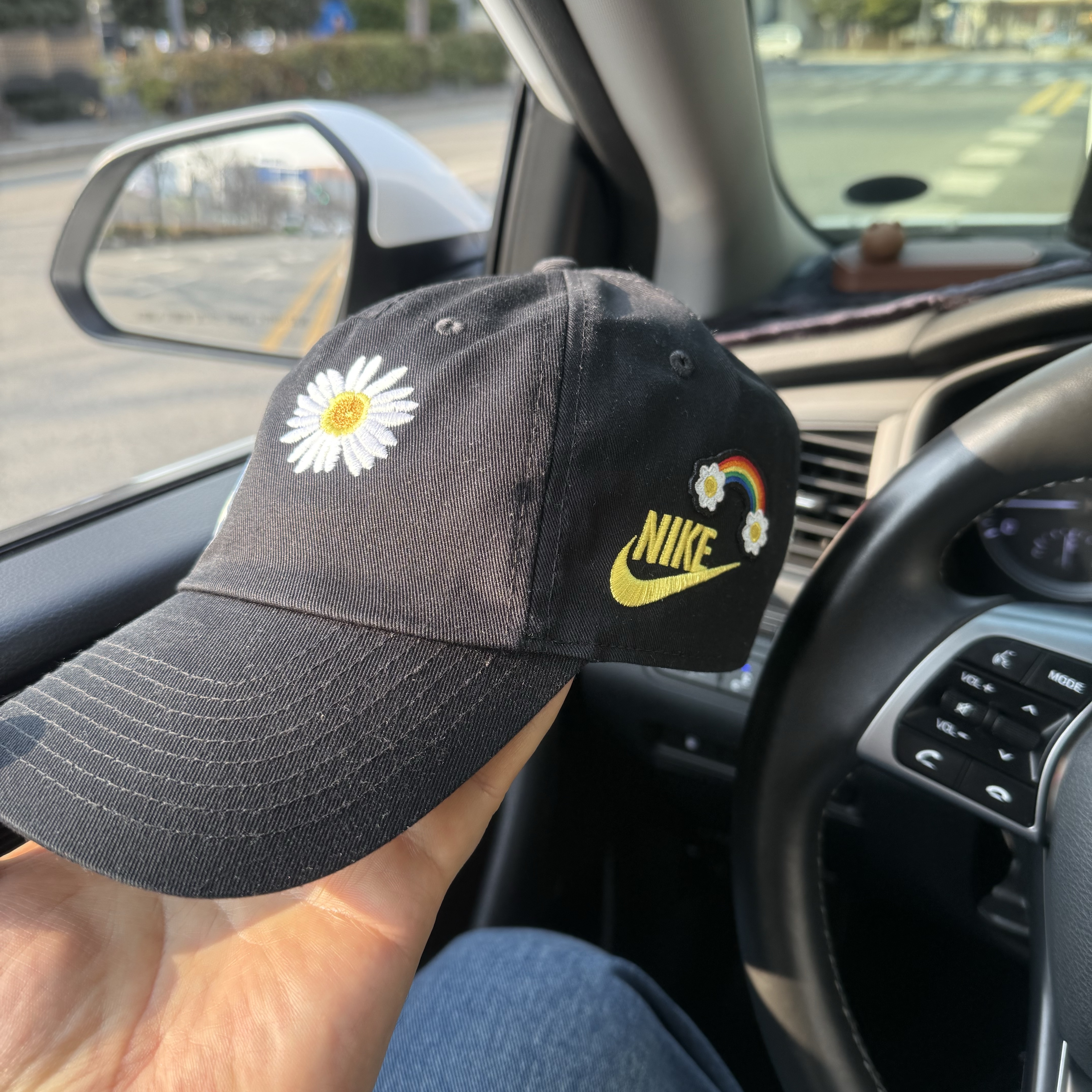 Nike Heritage 86 Cap Black 착용 스타일 - 2